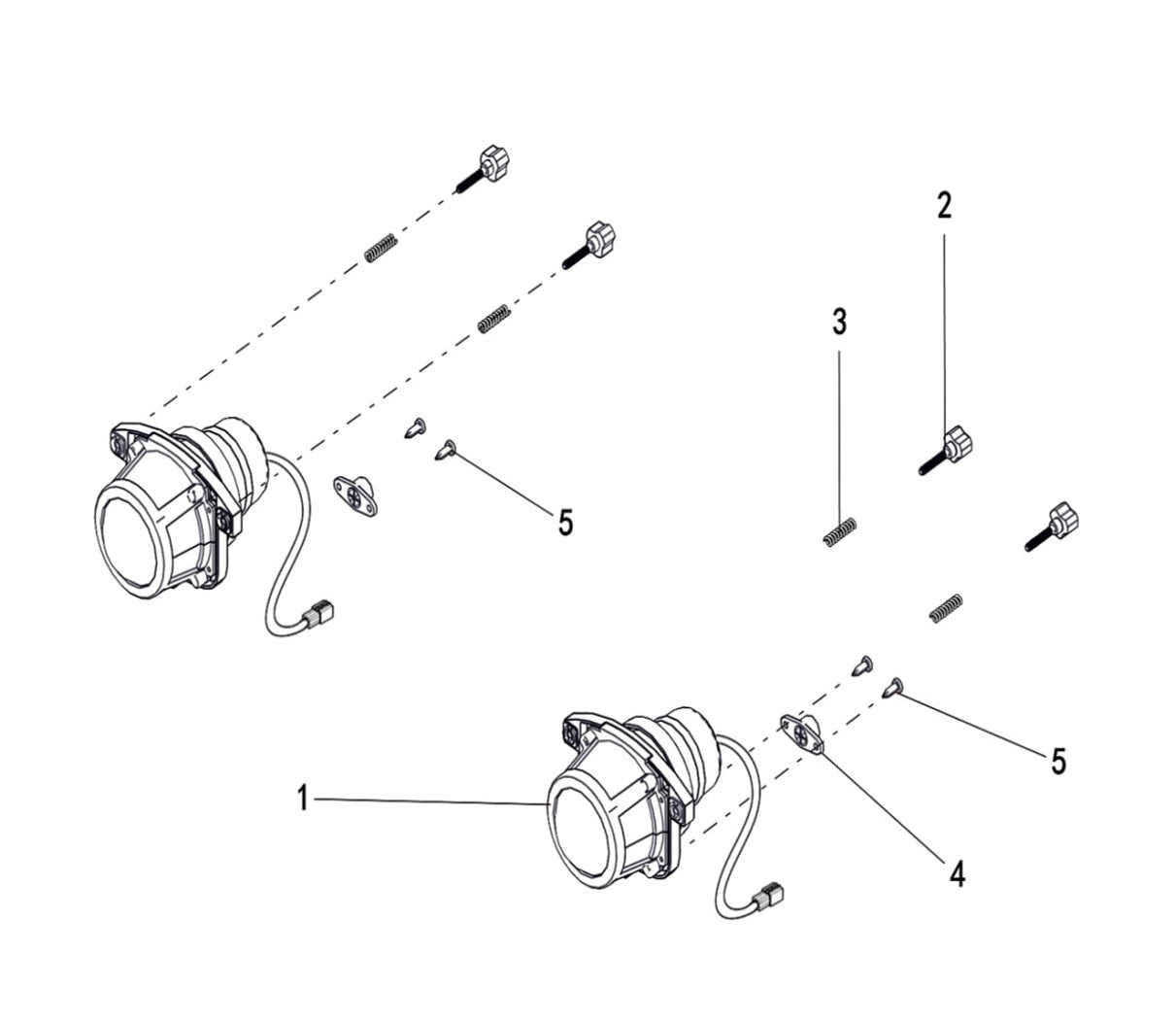 T-BOSS 760 OPTIONS(ELECTRICAL,LOW BEAM)
