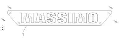 T-BOSS 760 Options (Metal tag)(MATCH WITH 4GL-28305-00)