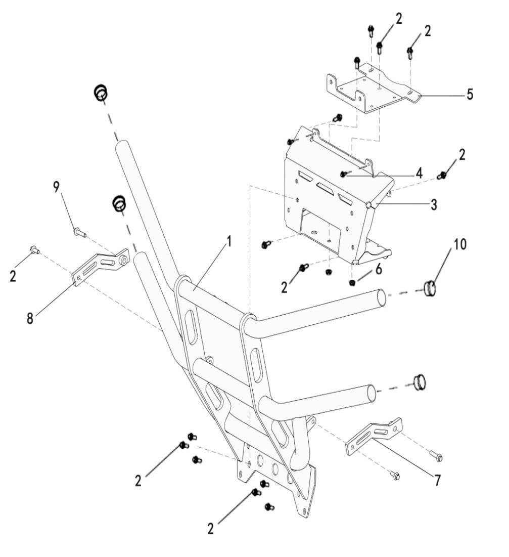 T-BOSS 760 Options(BUMPER)(MATCH WITH 4GL-28305-00)