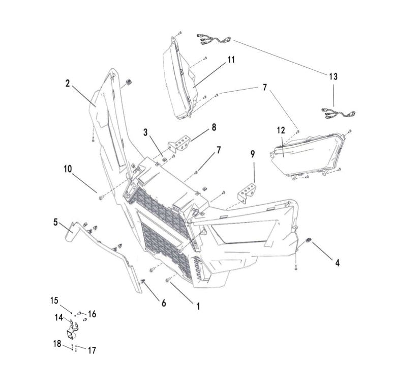 T-BOSS 760 Options(FRONT PLASTICS)