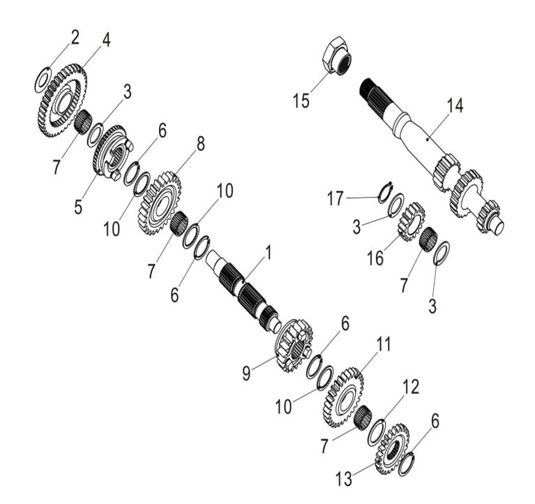 T-BOSS 760 TRANSMISSION I