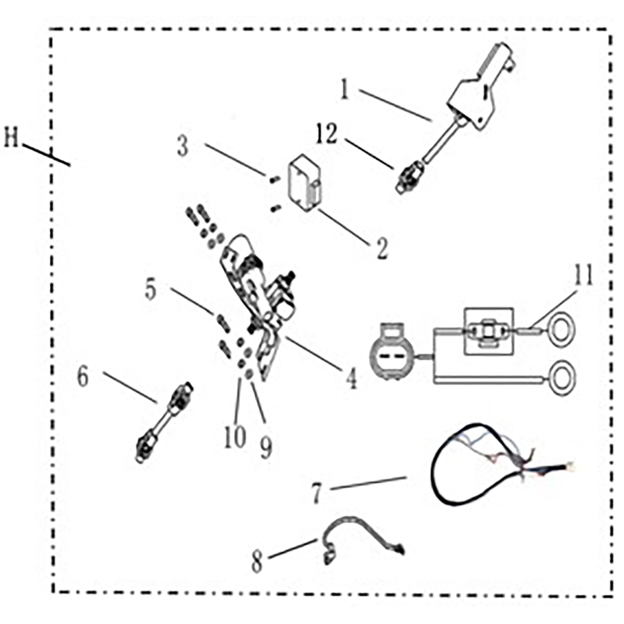 T-BOSS 900 OPTIONS(H.EPS ASSEMBLY WATERPROOF)
