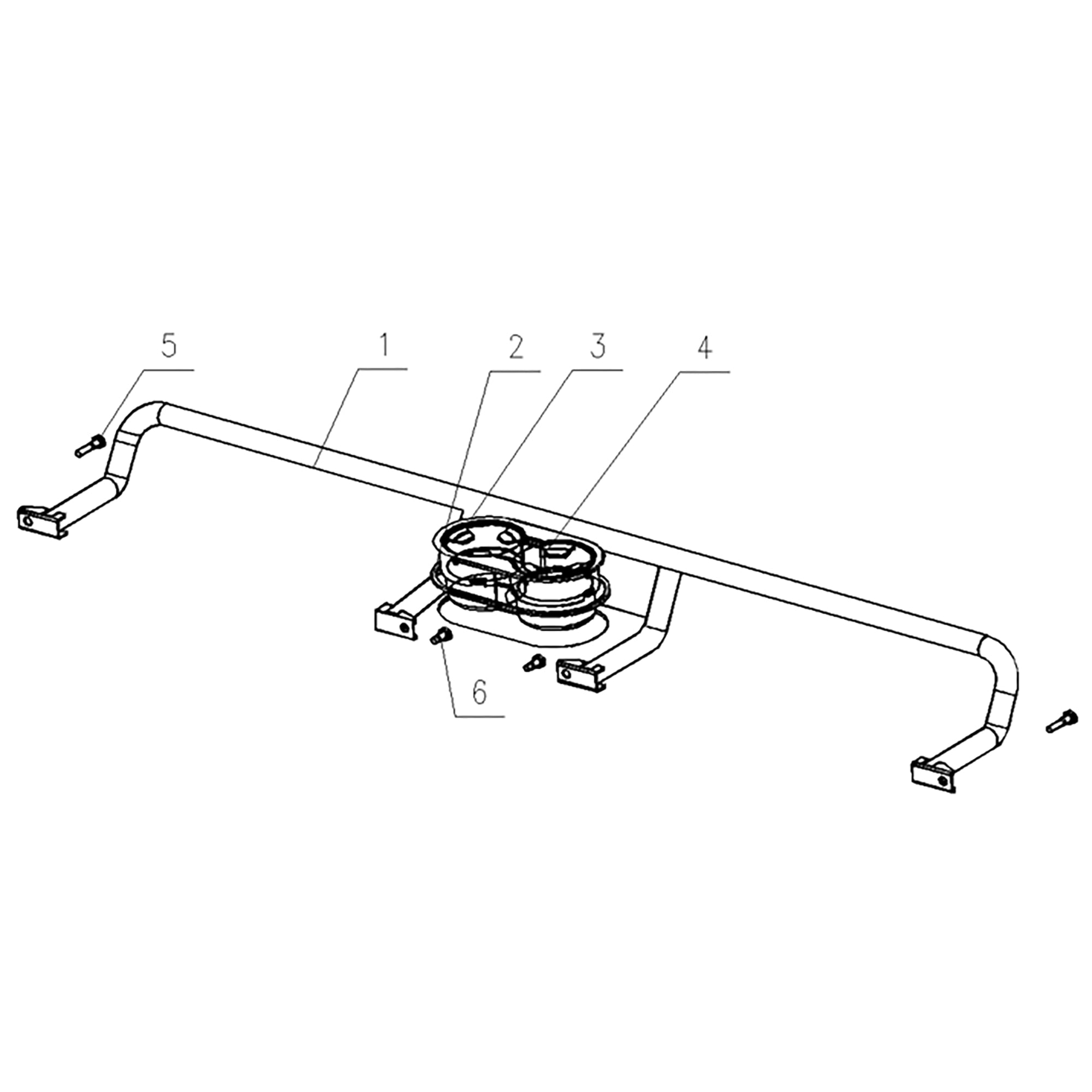 T-BOSS 900 REAR ARMREST