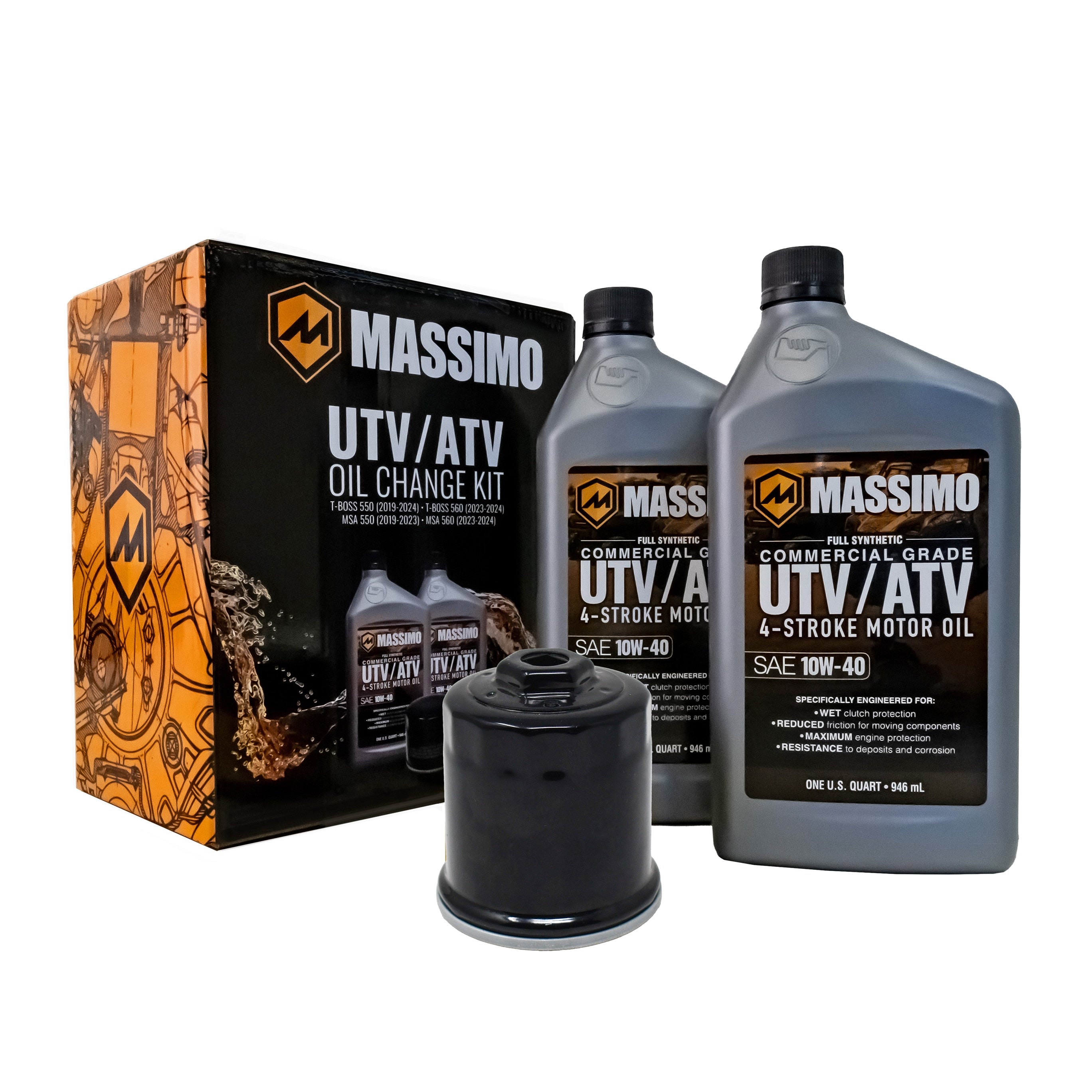 T-Boss 750 10W40 OIL CHANGE PACKAGE