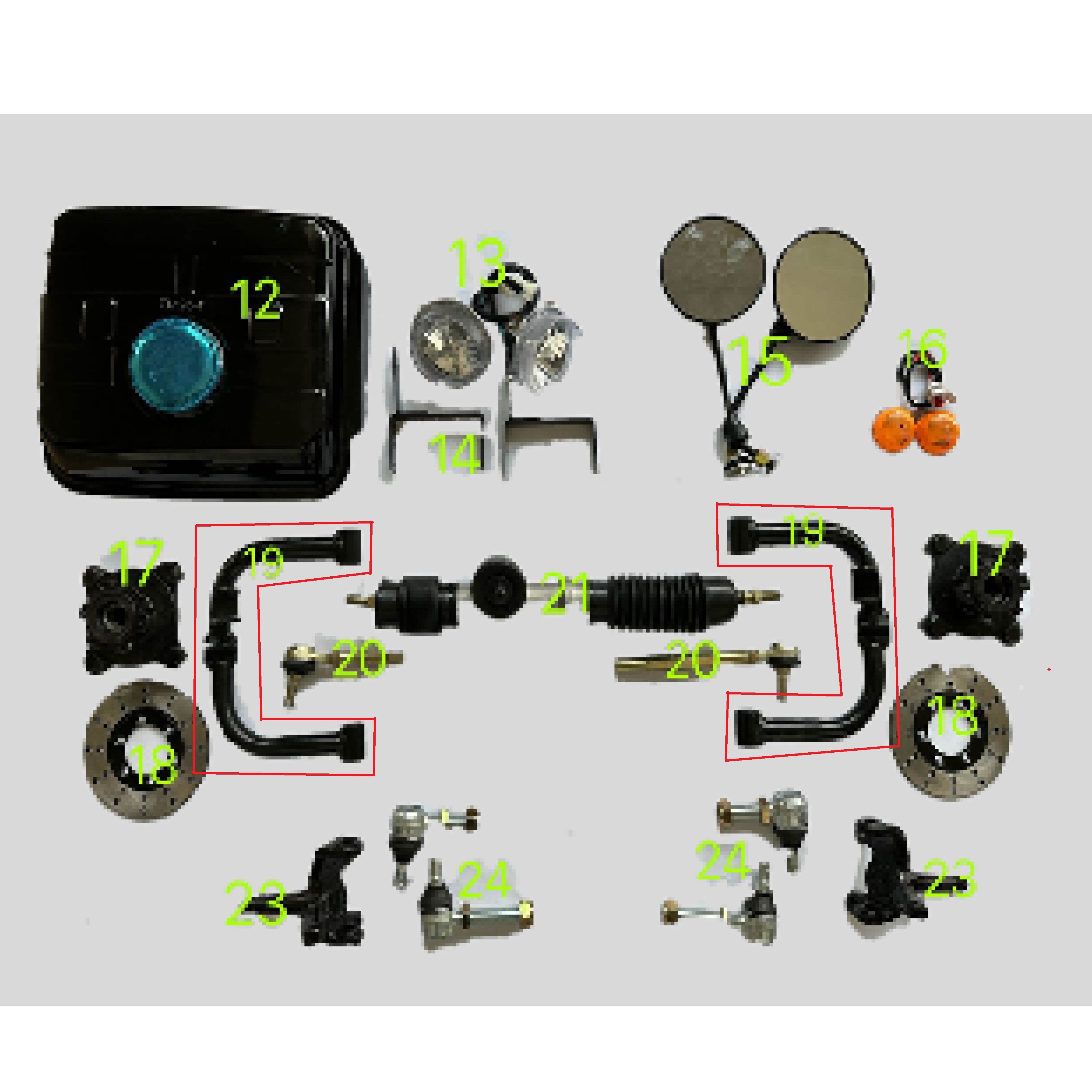 TL-J0019-2 Upper A-Arm / Rocker Arm