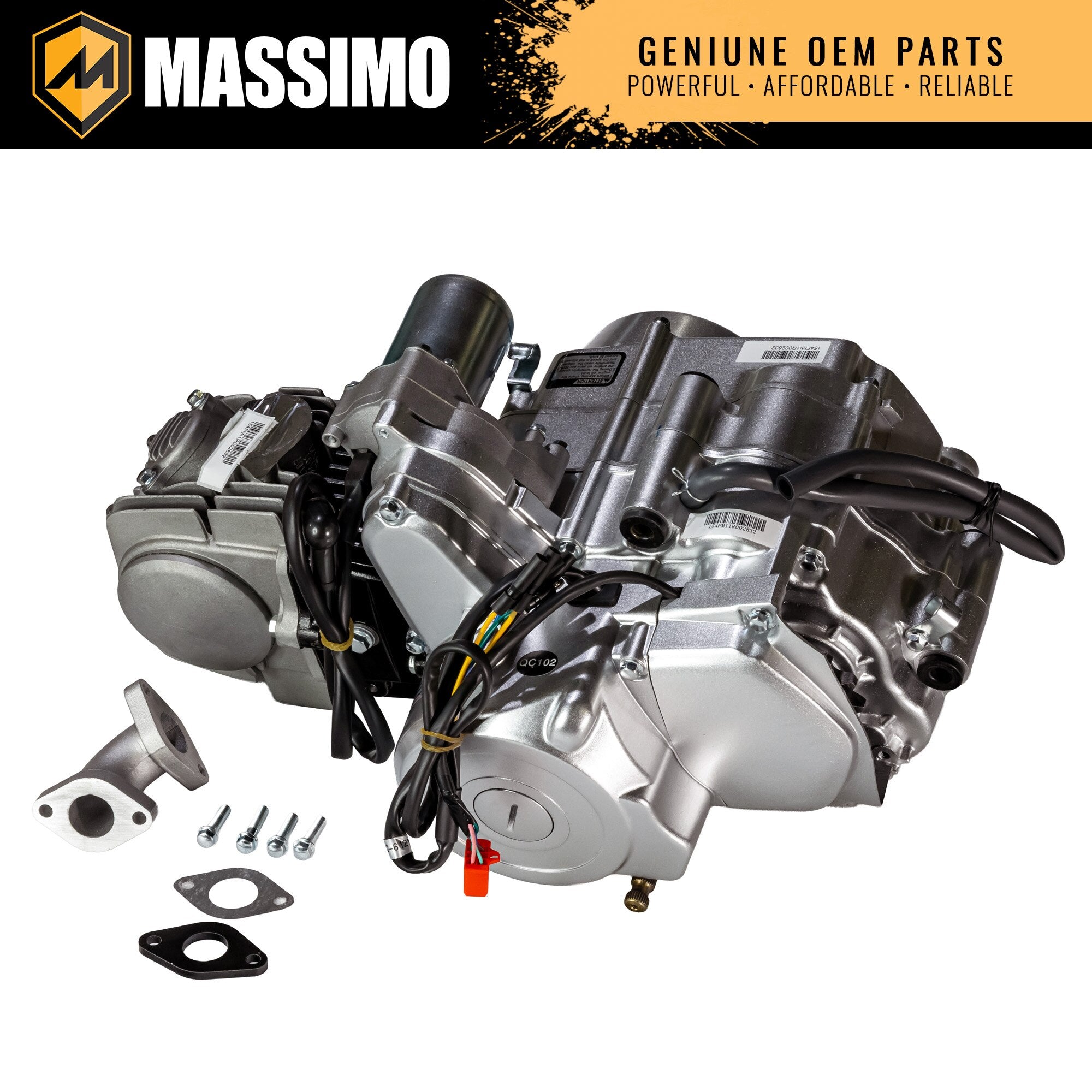 TL-J0026-3 125cc 3-Speed Transmission with Reverse Gear