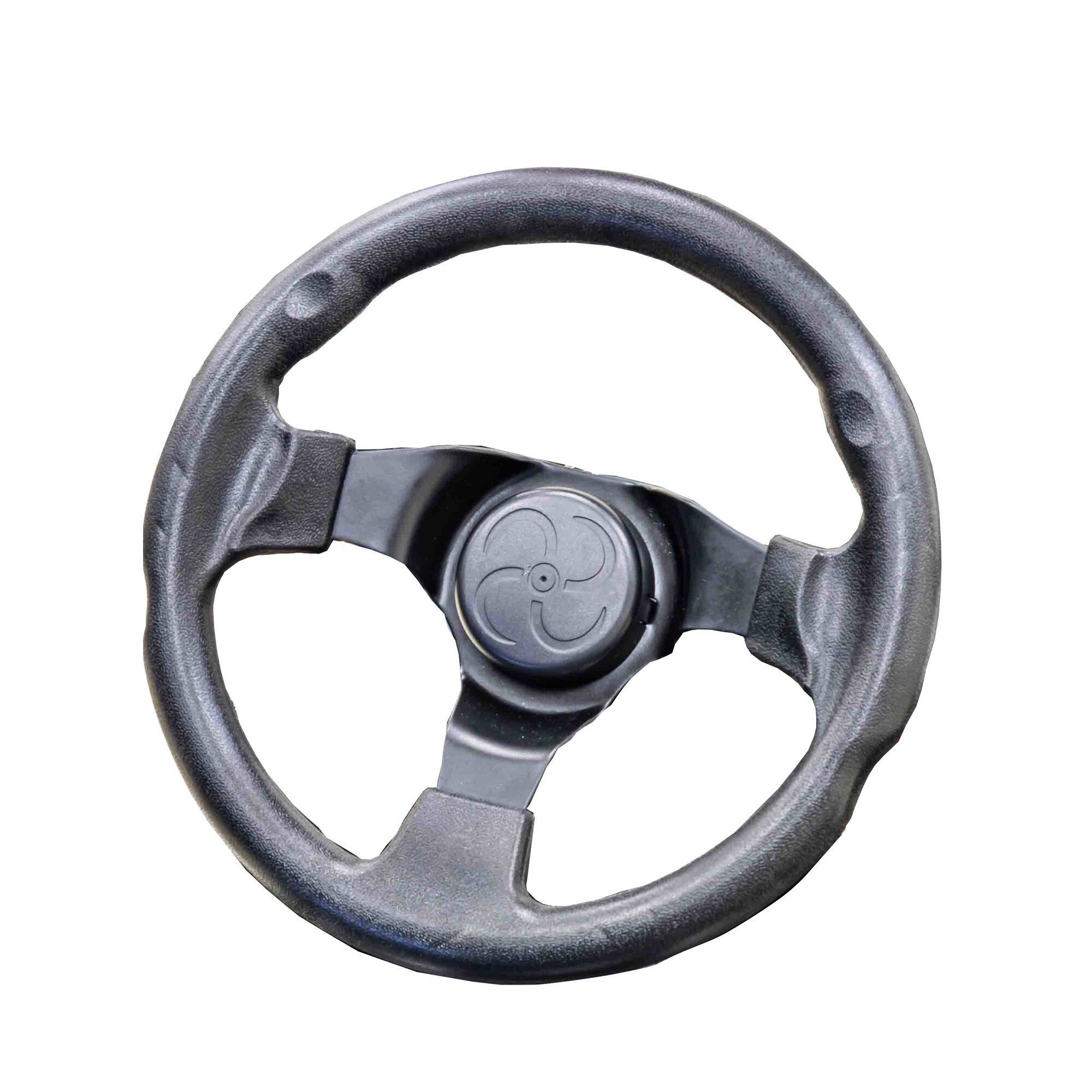 TL-J0048 Steering Wheel â€“ 3-Spoke Design (Black Polyurethane)