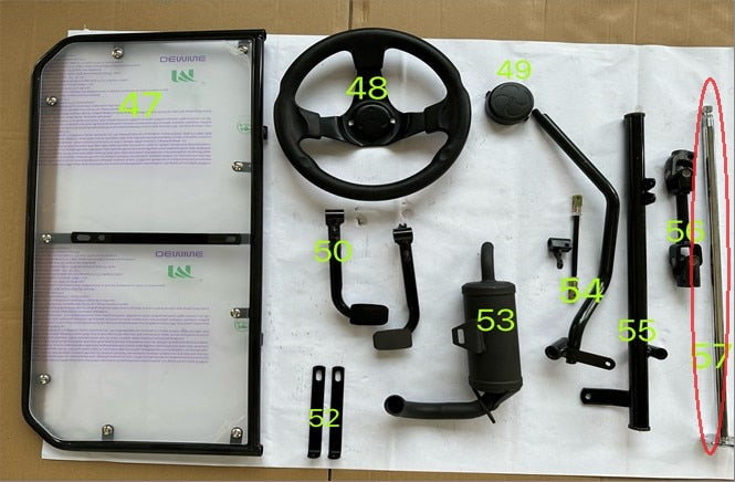 TL-J0057 Steering Shaft U-Joint Gimbal (Universal Joint)