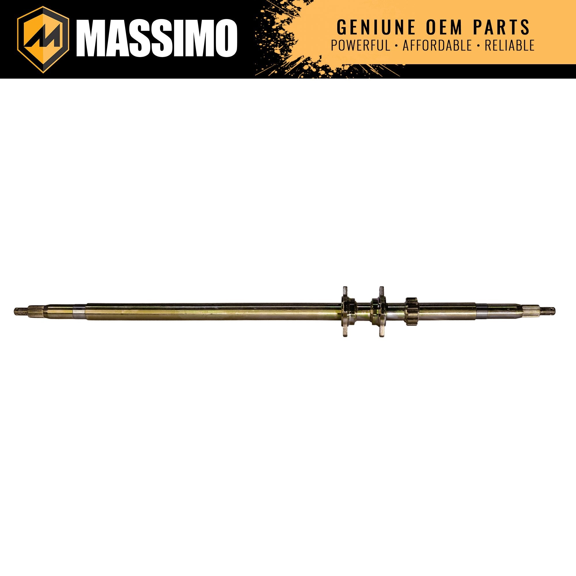 TL-J0062 Rear Axle Shaft (Complete Solid Axle)