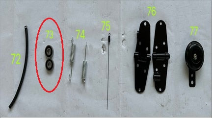 TL-J0073 Chain Tension Roller Bearings