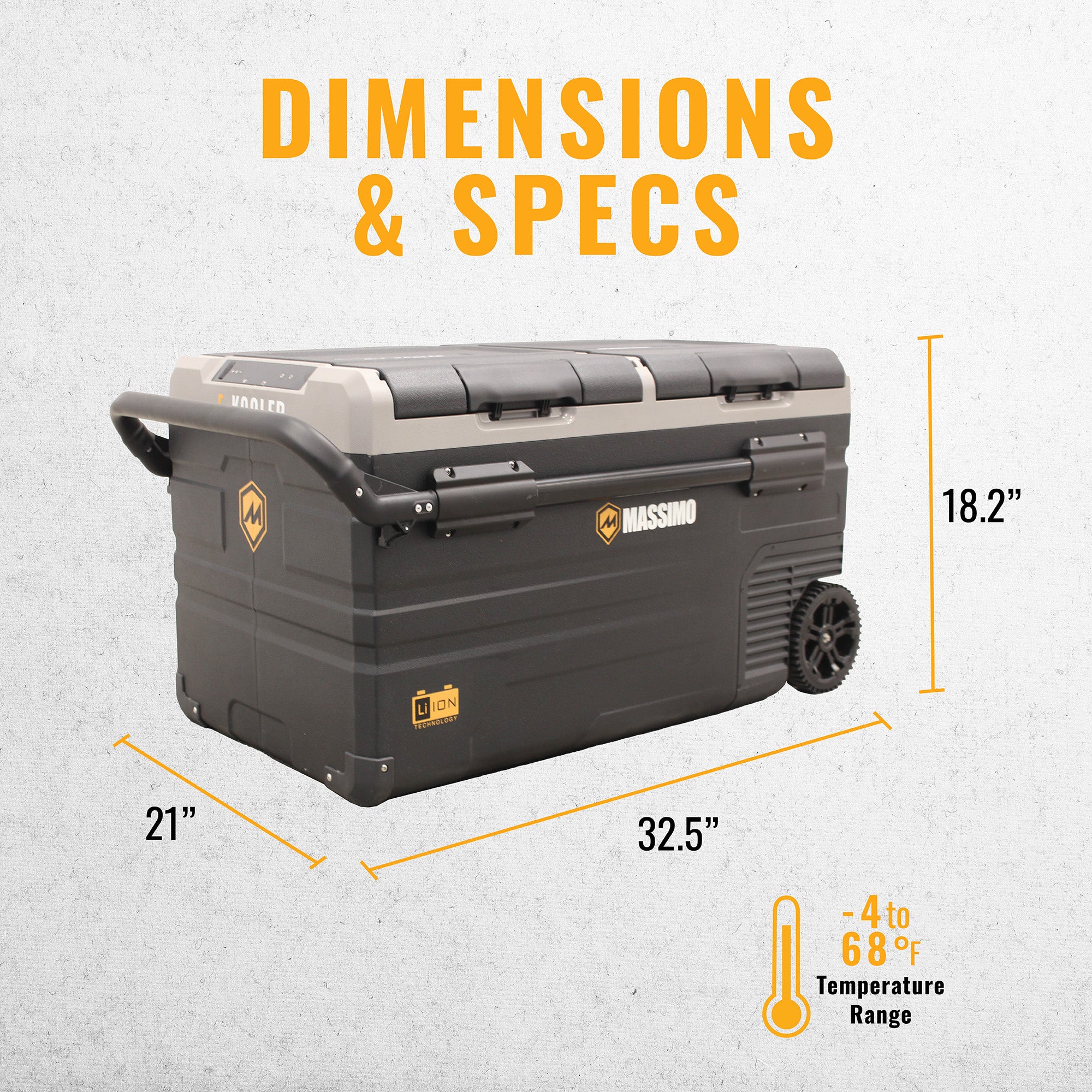 MASSIMO 75L ELECTRIC E-KOOLER