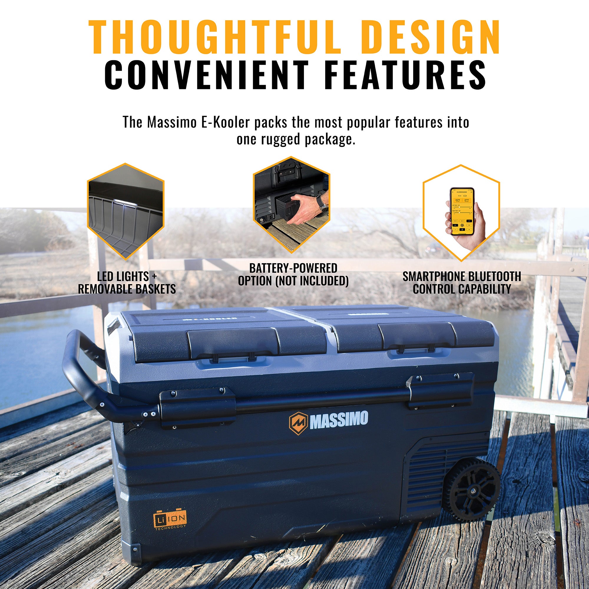 MASSIMO 75L ELECTRIC E-KOOLER