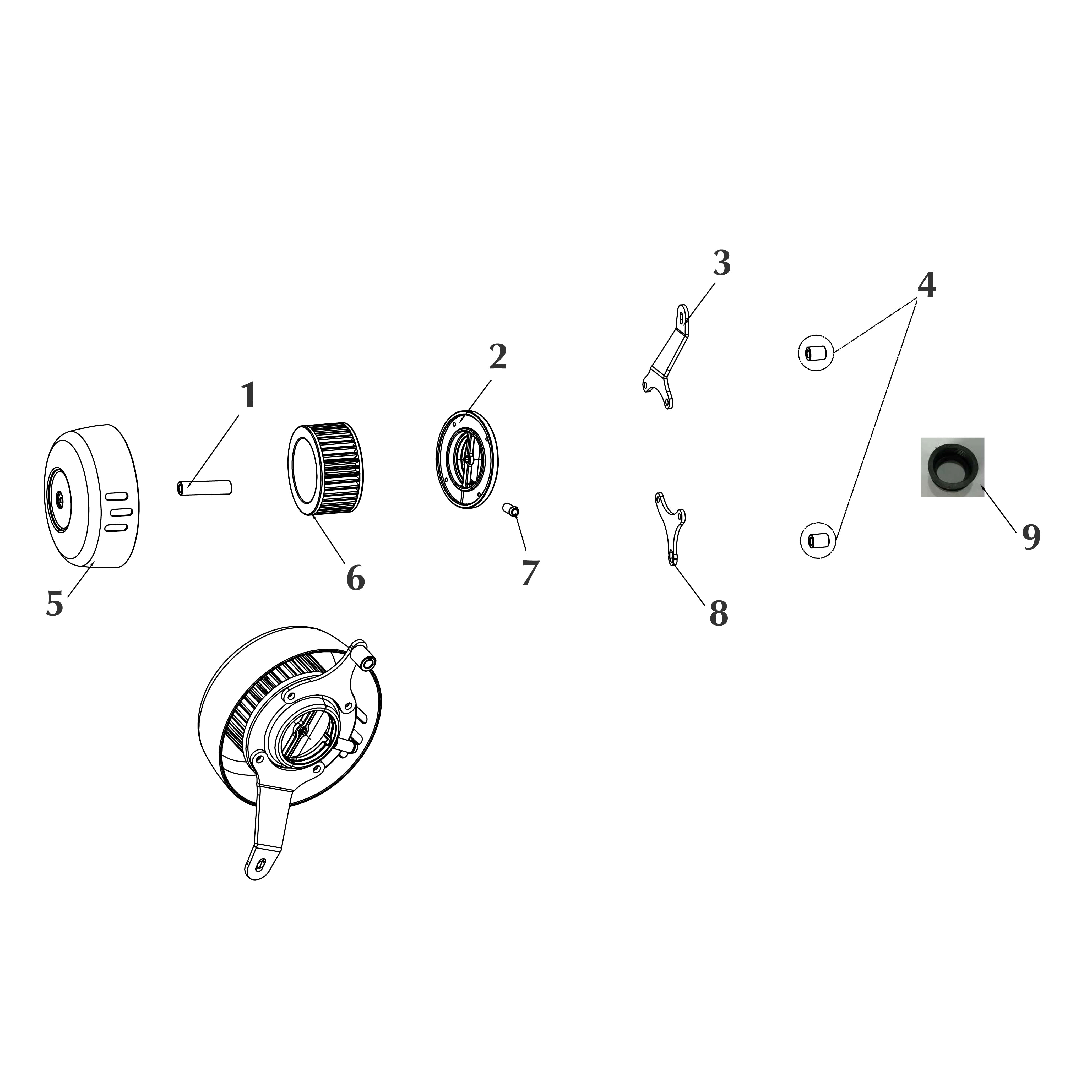 VOGER PARTS - Air Fitter Assy