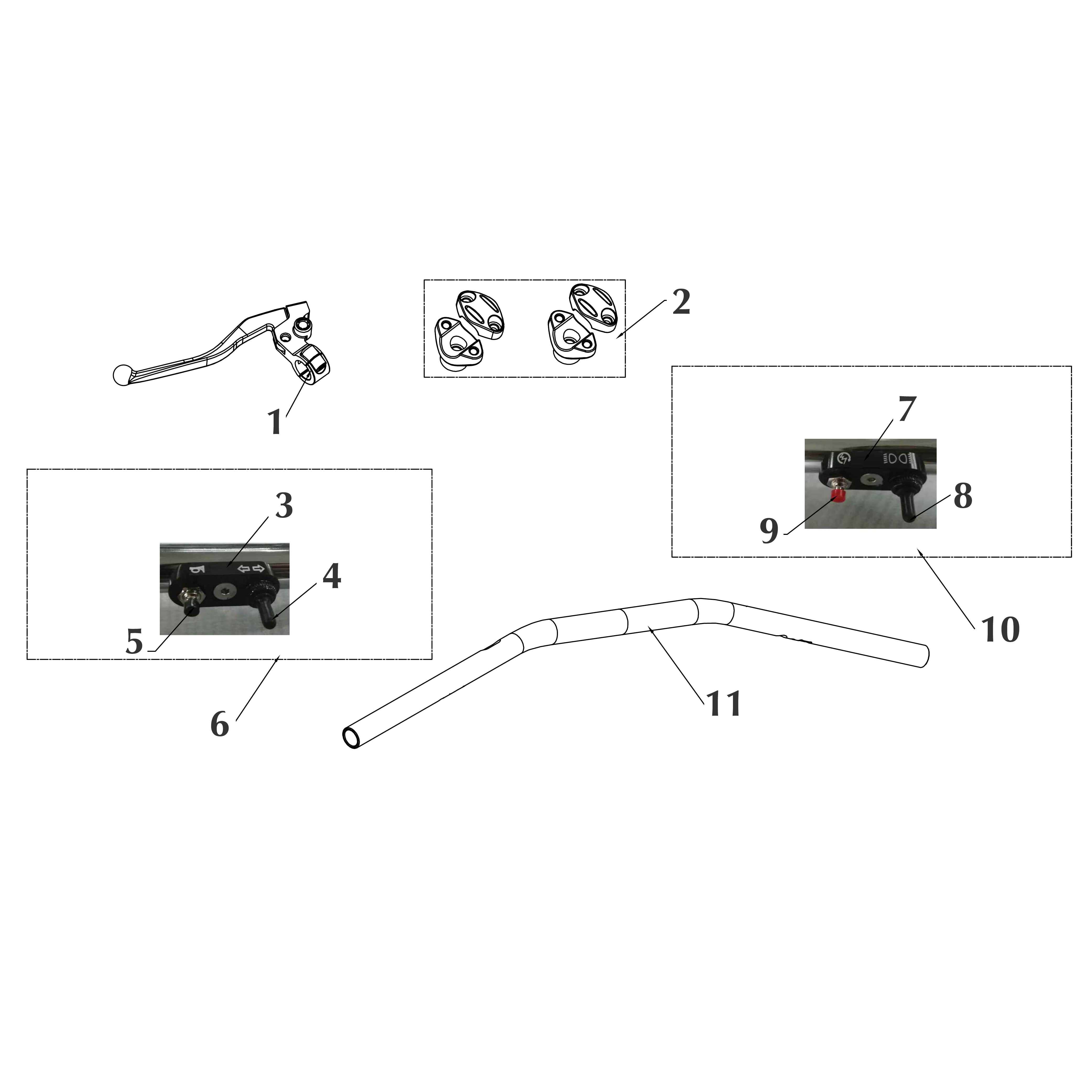 VOGER PARTS - Control Switch assy