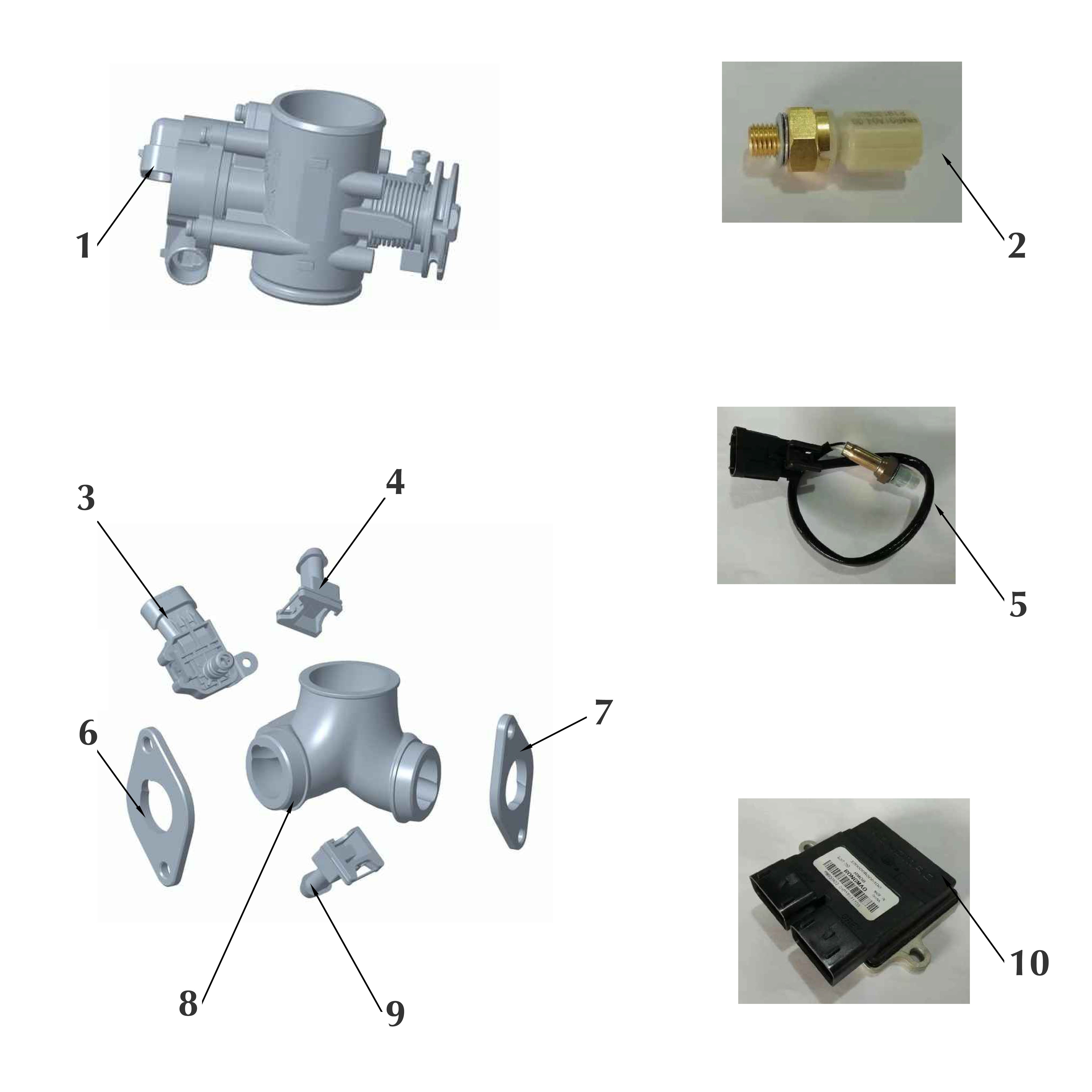 VOGER PARTS - Electronic injection assy