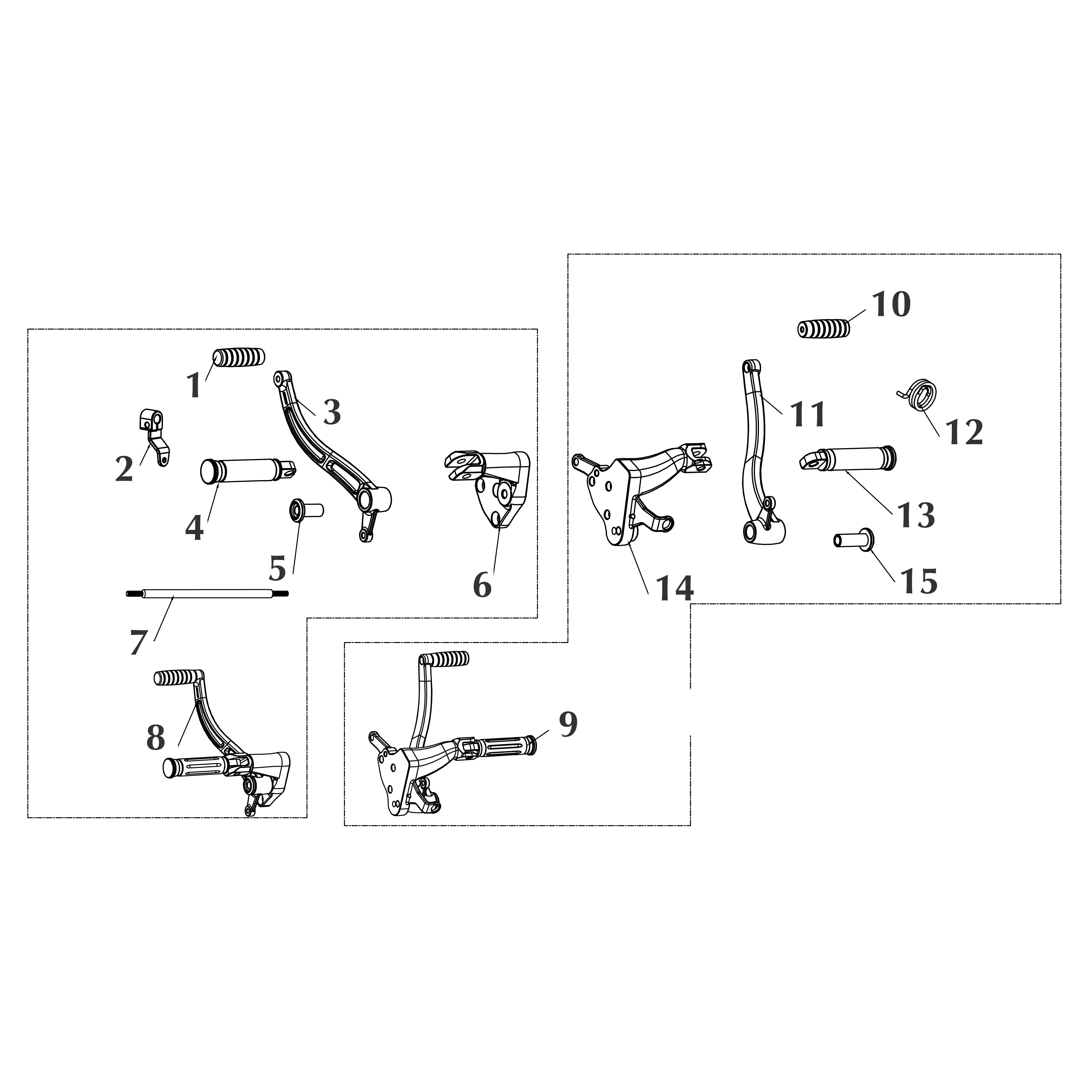 VOGER PARTS - Pedal Assy