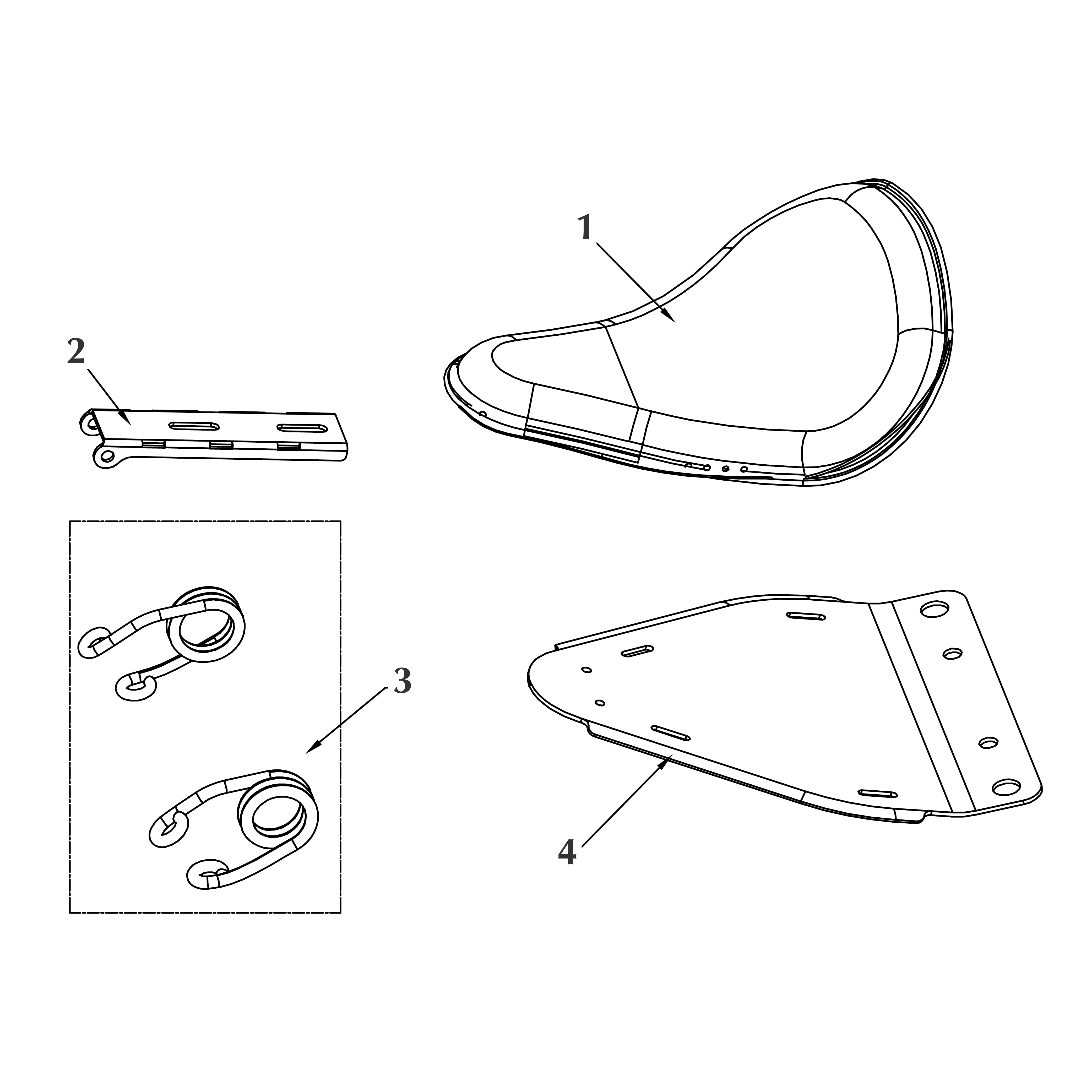 VOGER PARTS - Seat Assy