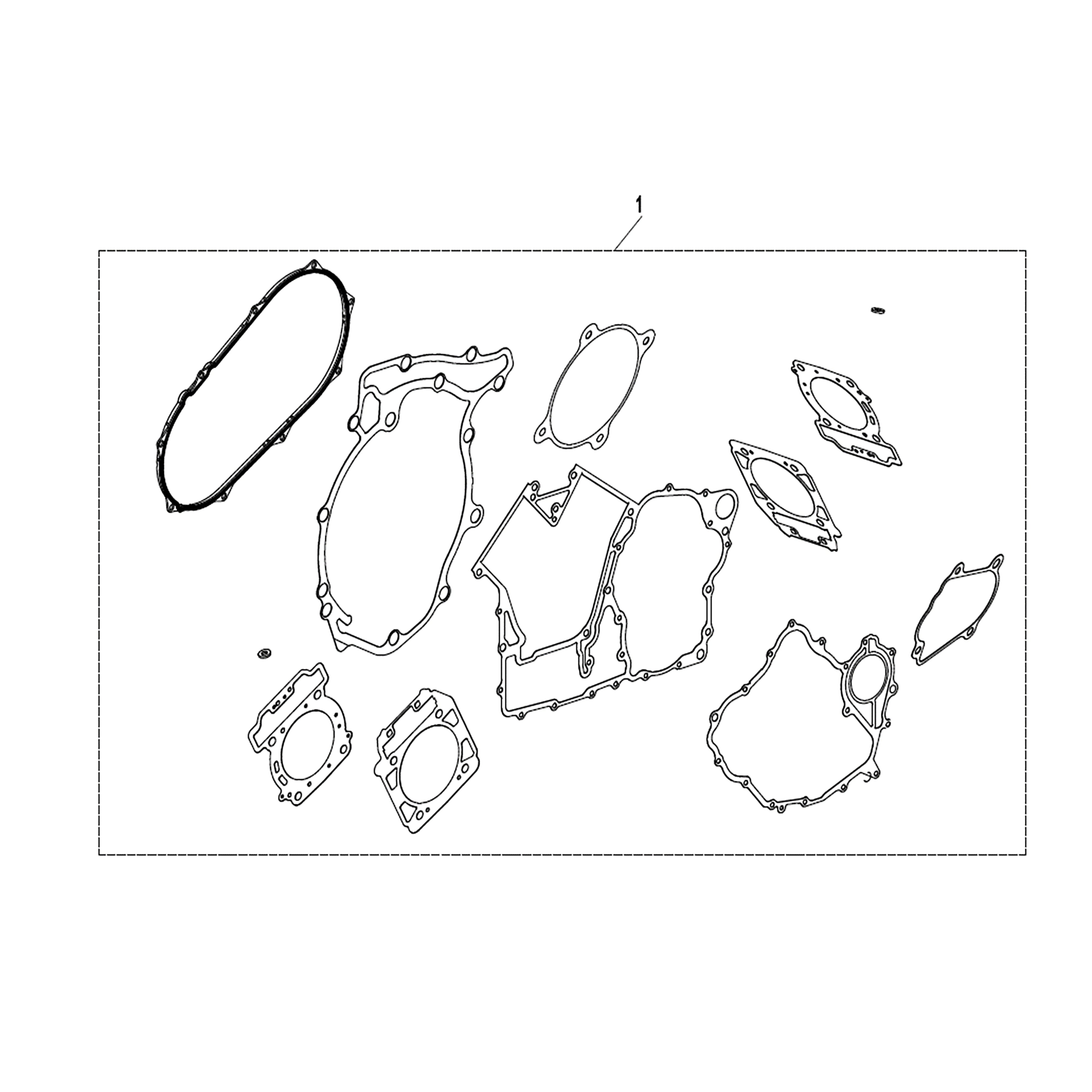 WARRIOR 1000CC ENGINE GASKET SET