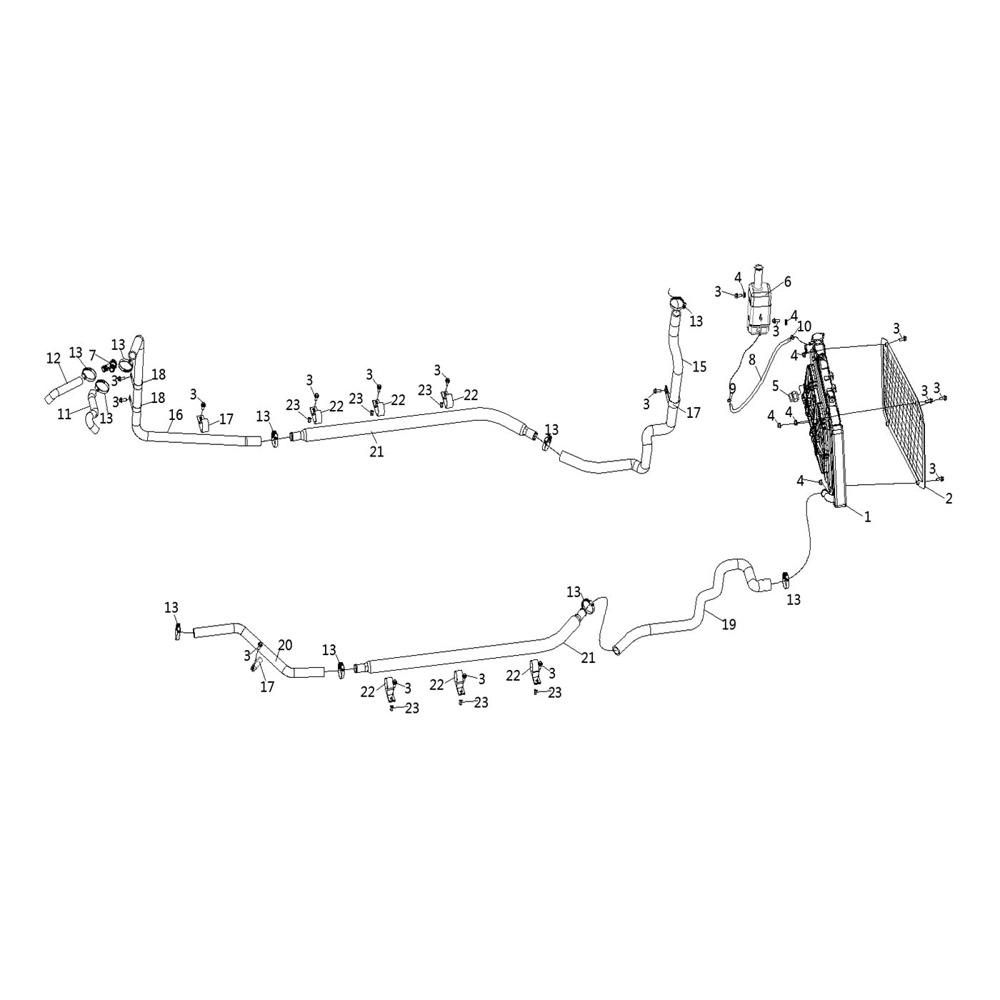 WARRIOR 1000 COOLING SYSTEM