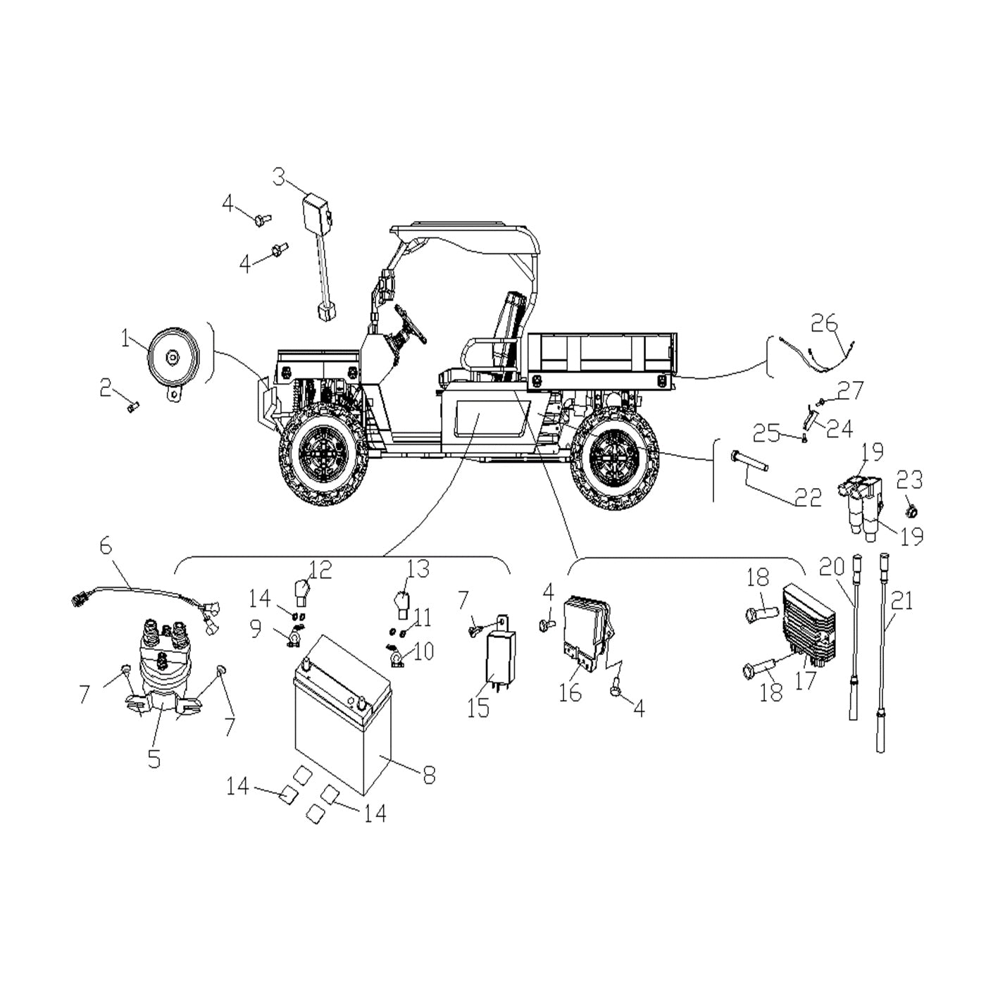 WARRIOR 1000 ELECTIRCAL SYSTEM 1