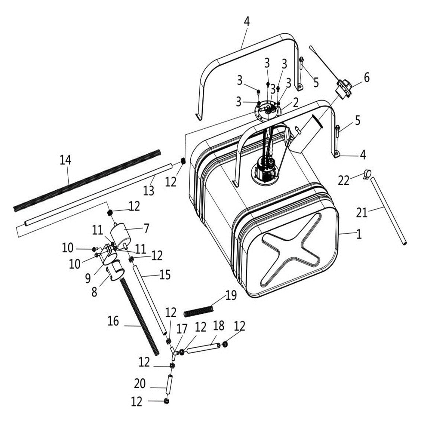 WARRIOR 1000 FUEL SYSTEM