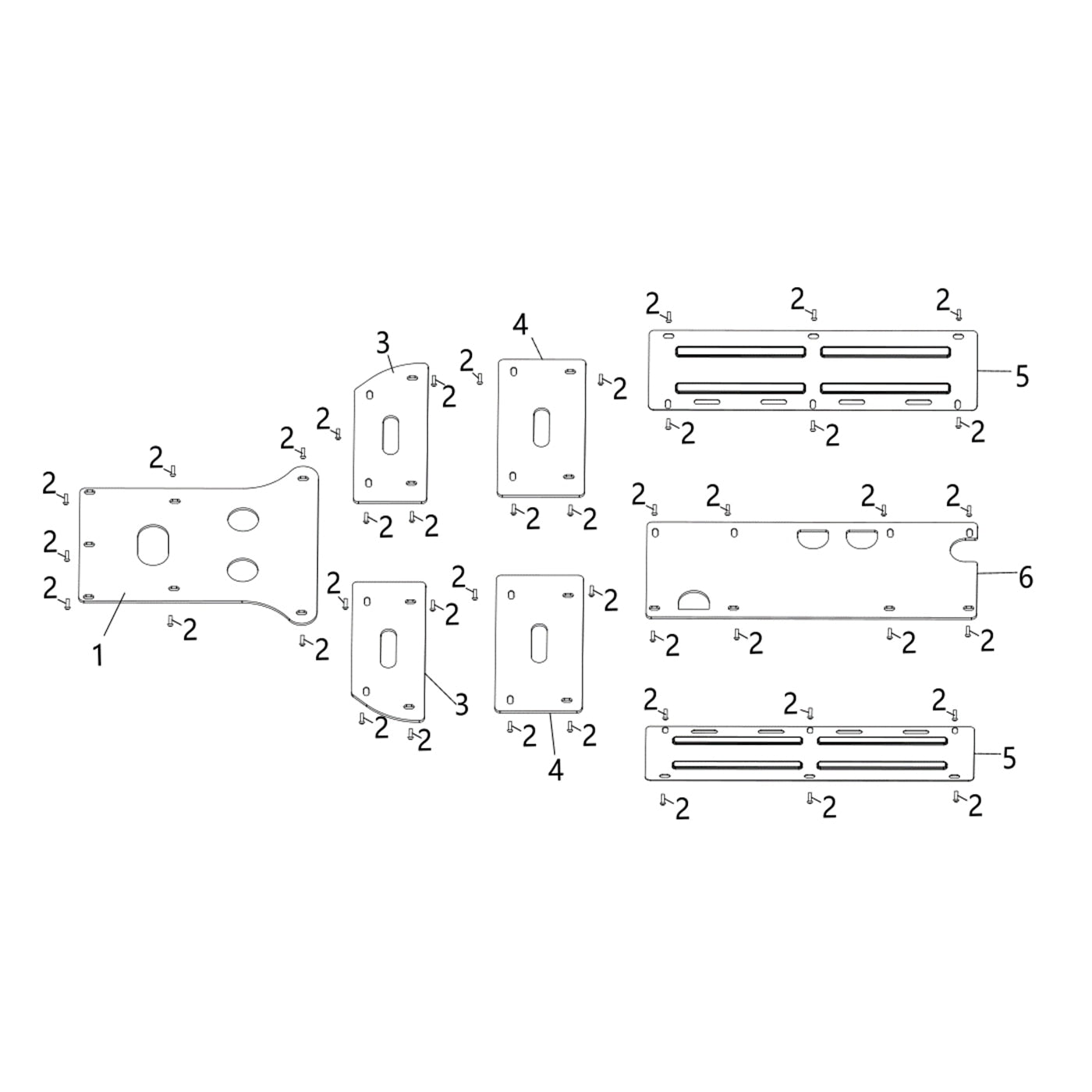 WARRIOR 800 BOTTOM GUARD BOARD