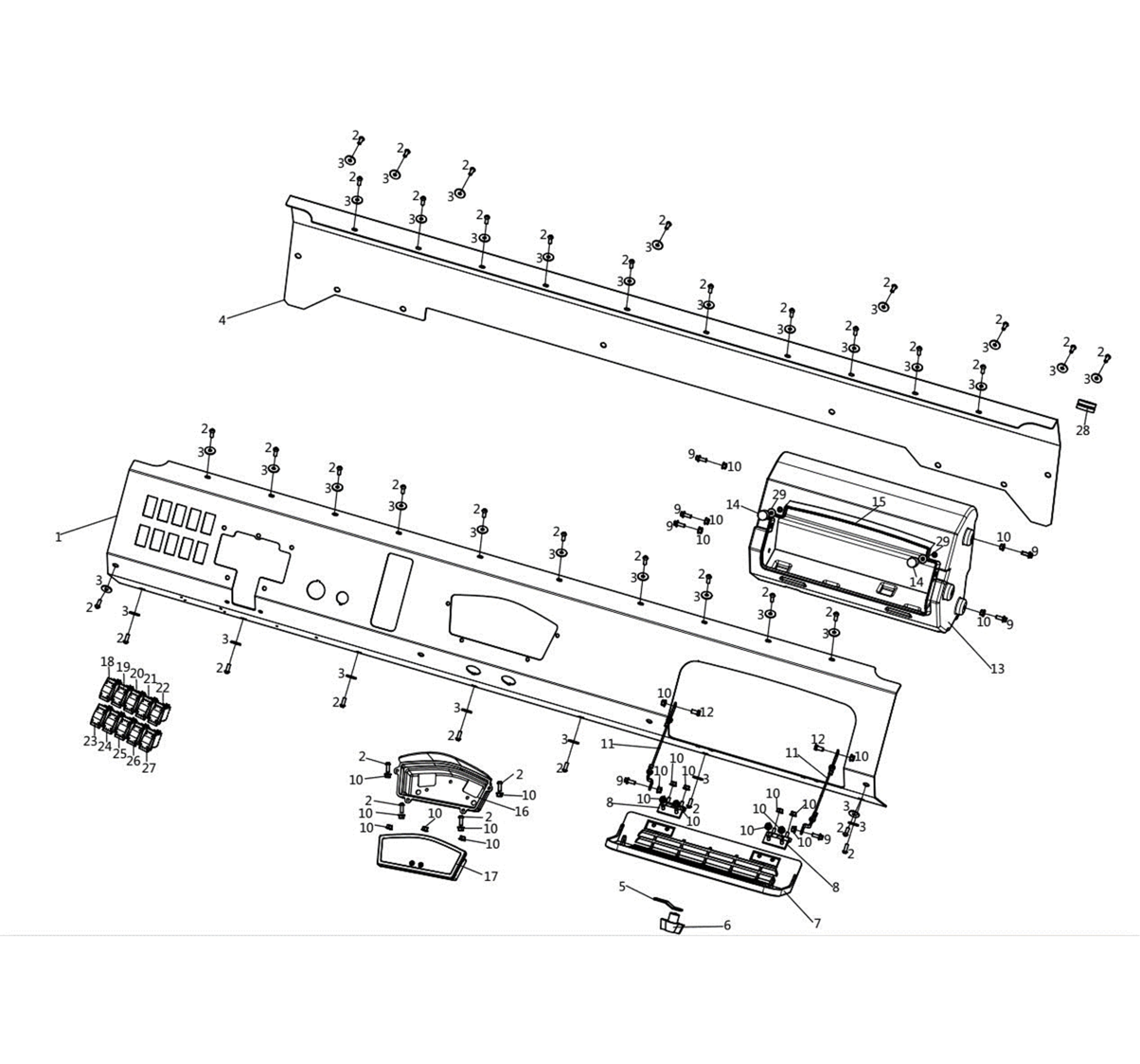 WARRIOR 800 DASH BOARD OPTION 2
