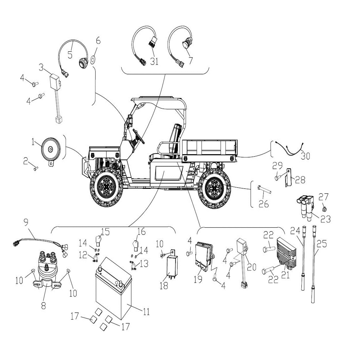 WARRIOR 800 ELECTIRCAL 1