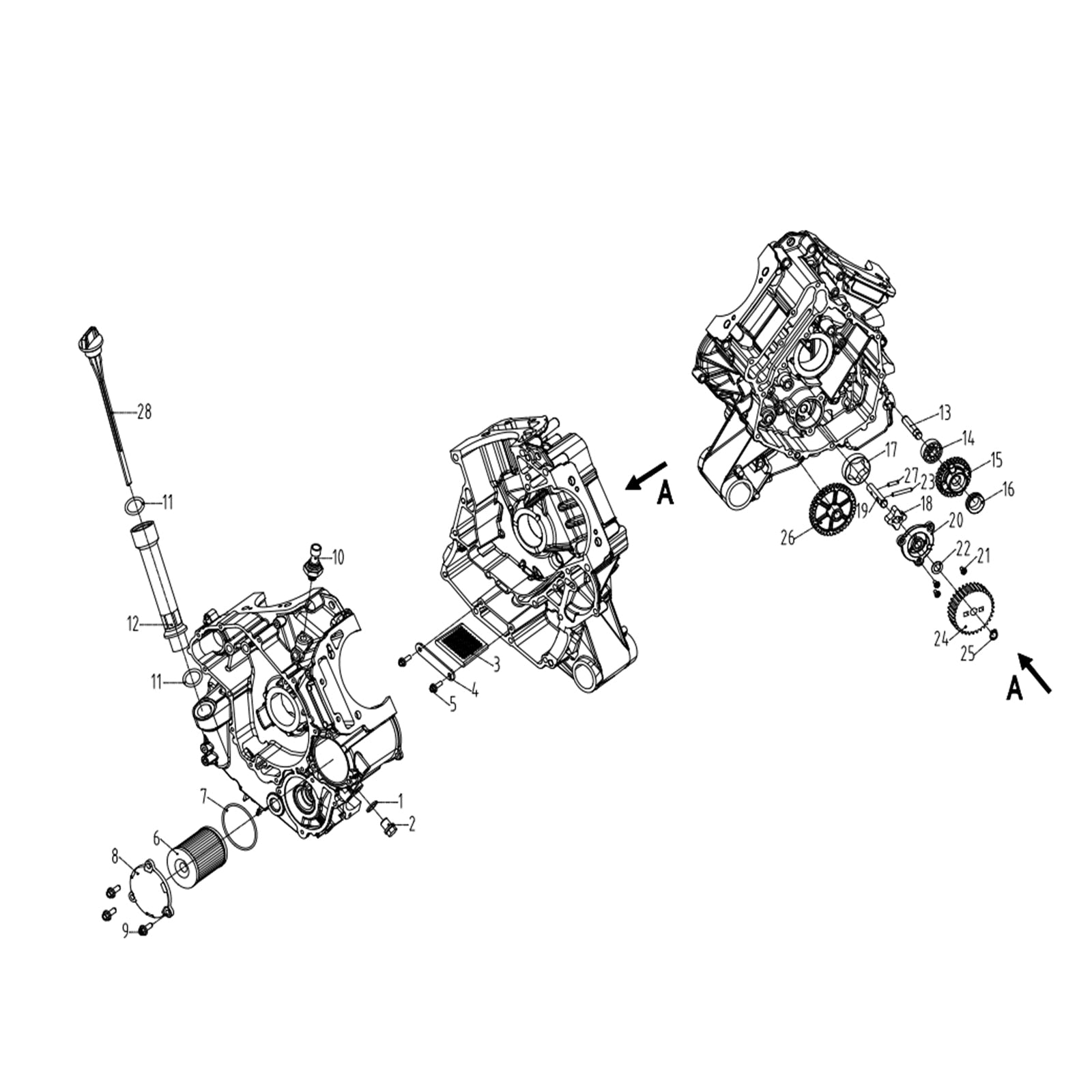 WARRIOR 800 ENGINE LUBRIFICATION