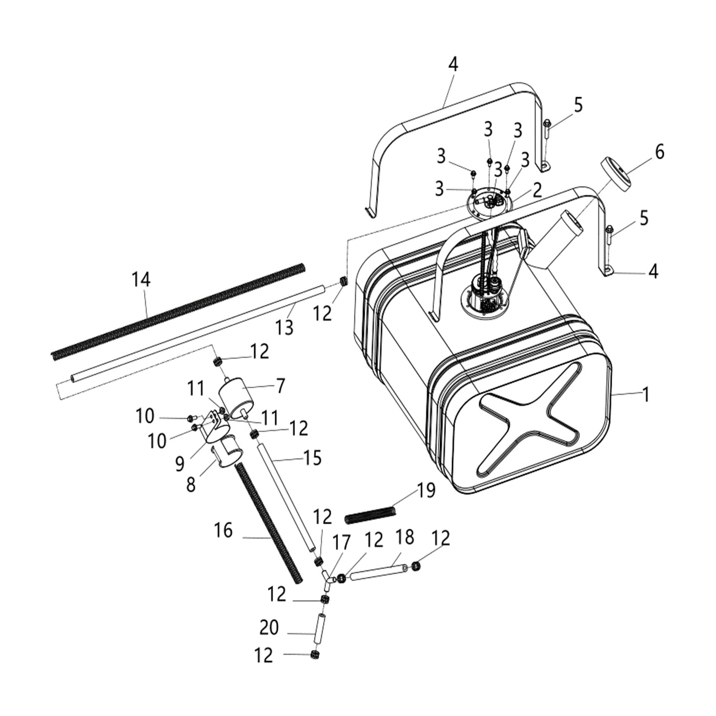 WARRIOR 800 FUEL SYSTEM 1