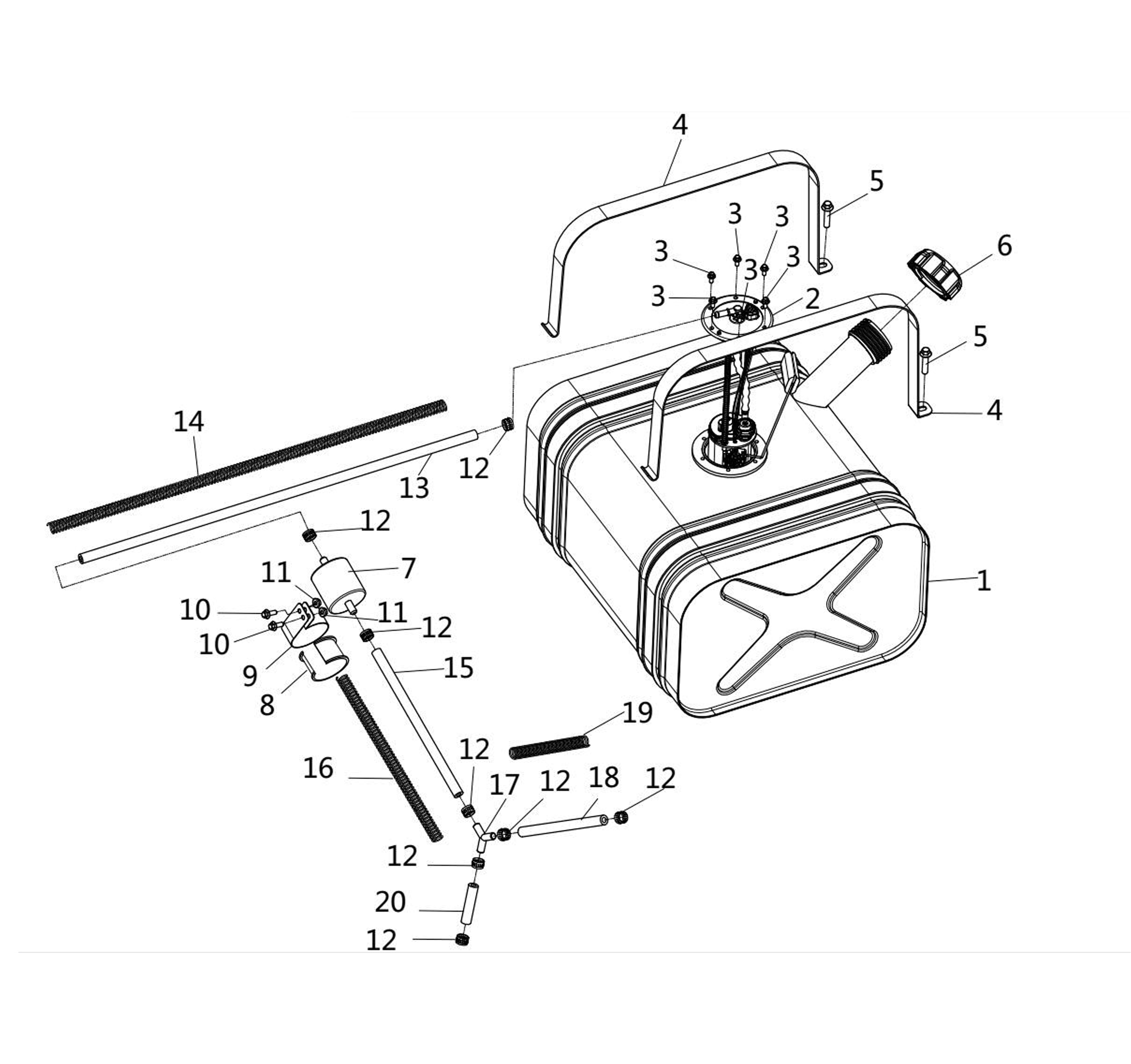 WARRIOR 800 FUEL SYSTEM 2