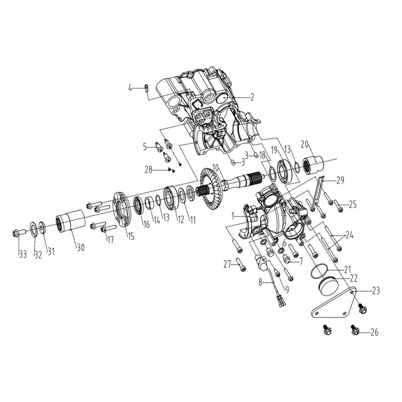 WARRIOR 800 GEARBOX 2
