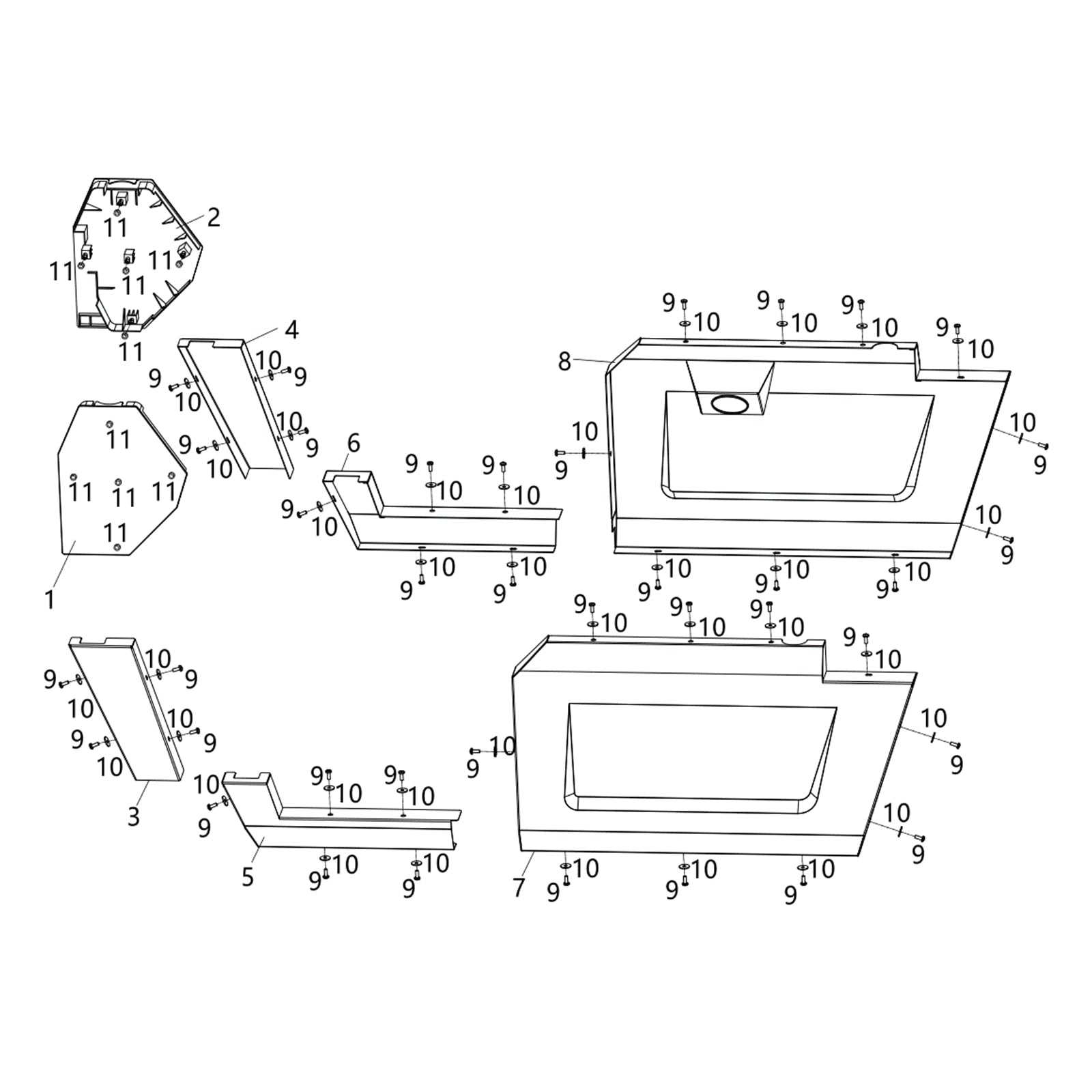 WARRIOR 800 OUT COVERS OF BODY