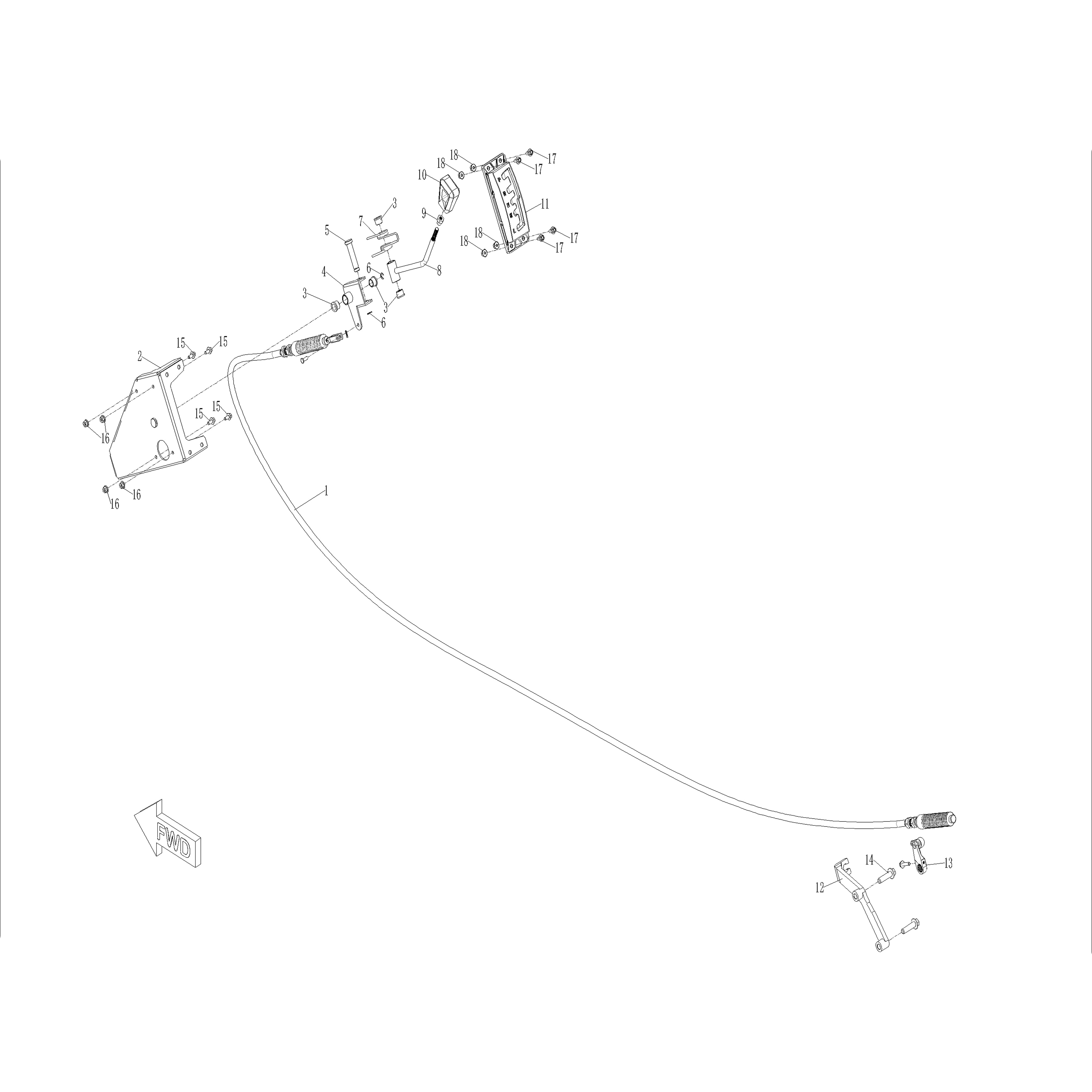 Warrior 1000 MXD Crew Shifting System