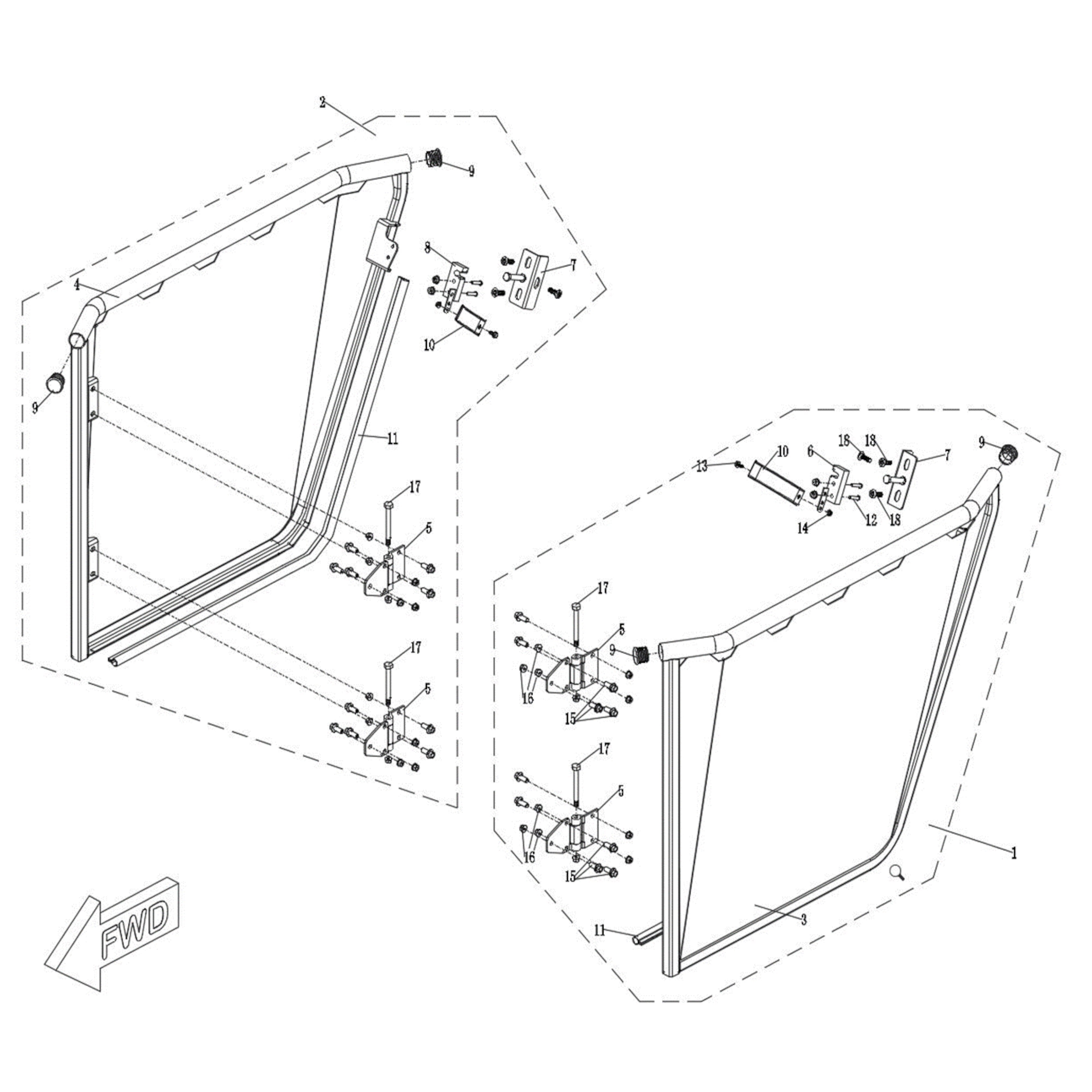 Warrior 1000 MXD Door System
