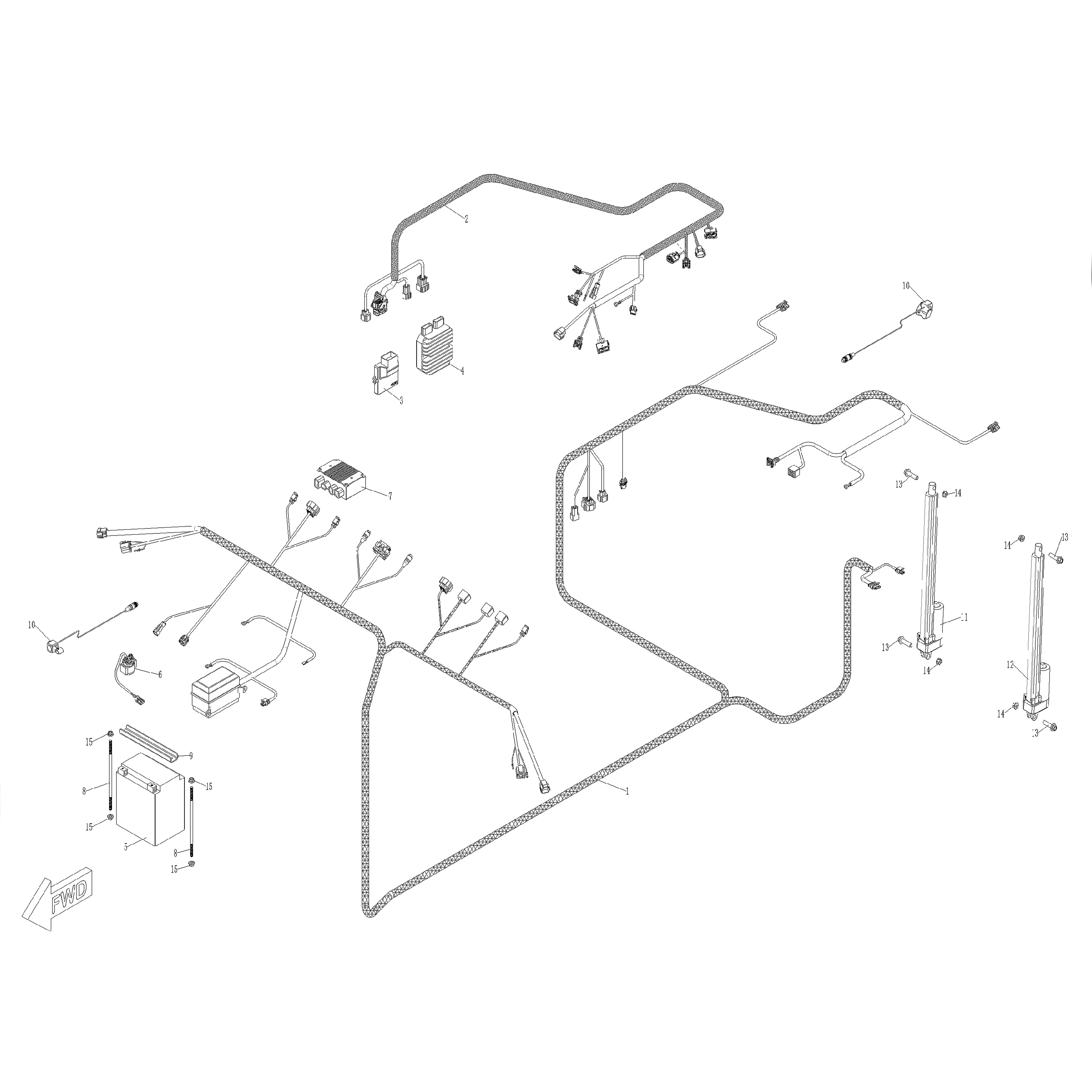 Warrior 1000 MXD Electrical