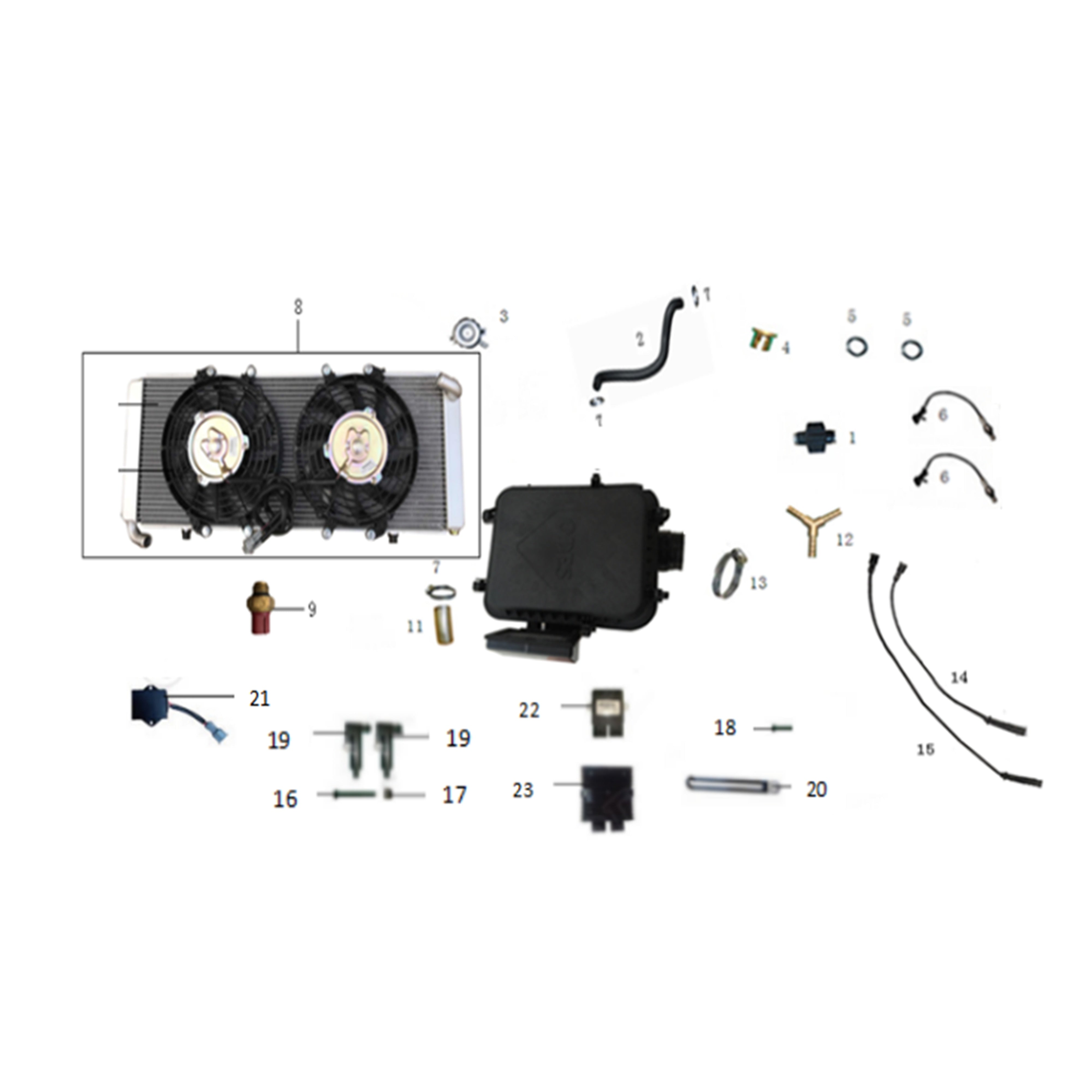 X2-1000 LT ENGINE ACCESSORIES