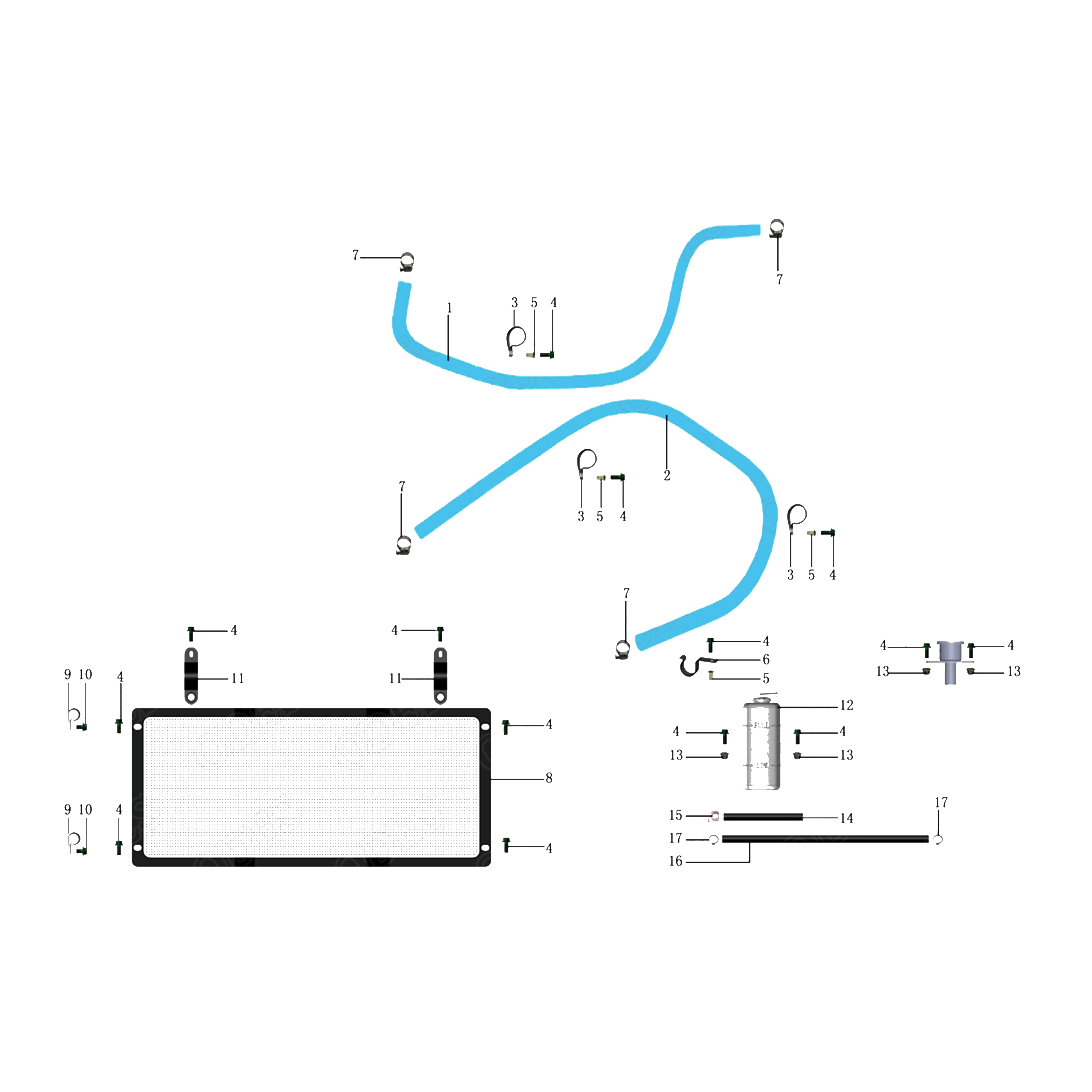 X2-800 LT COOLING SYSTEM