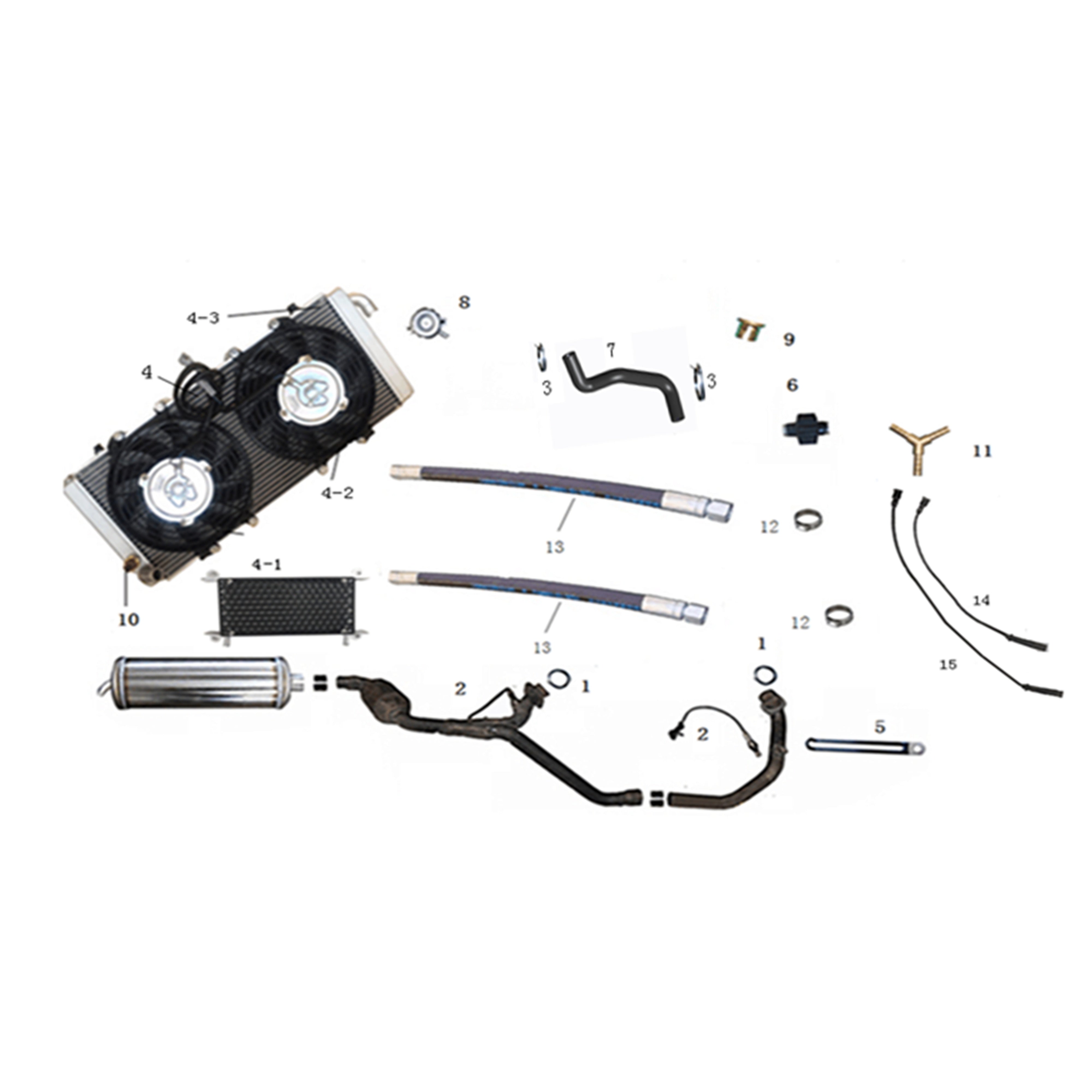 X2-800 LT ENGINE ACCESSORIES