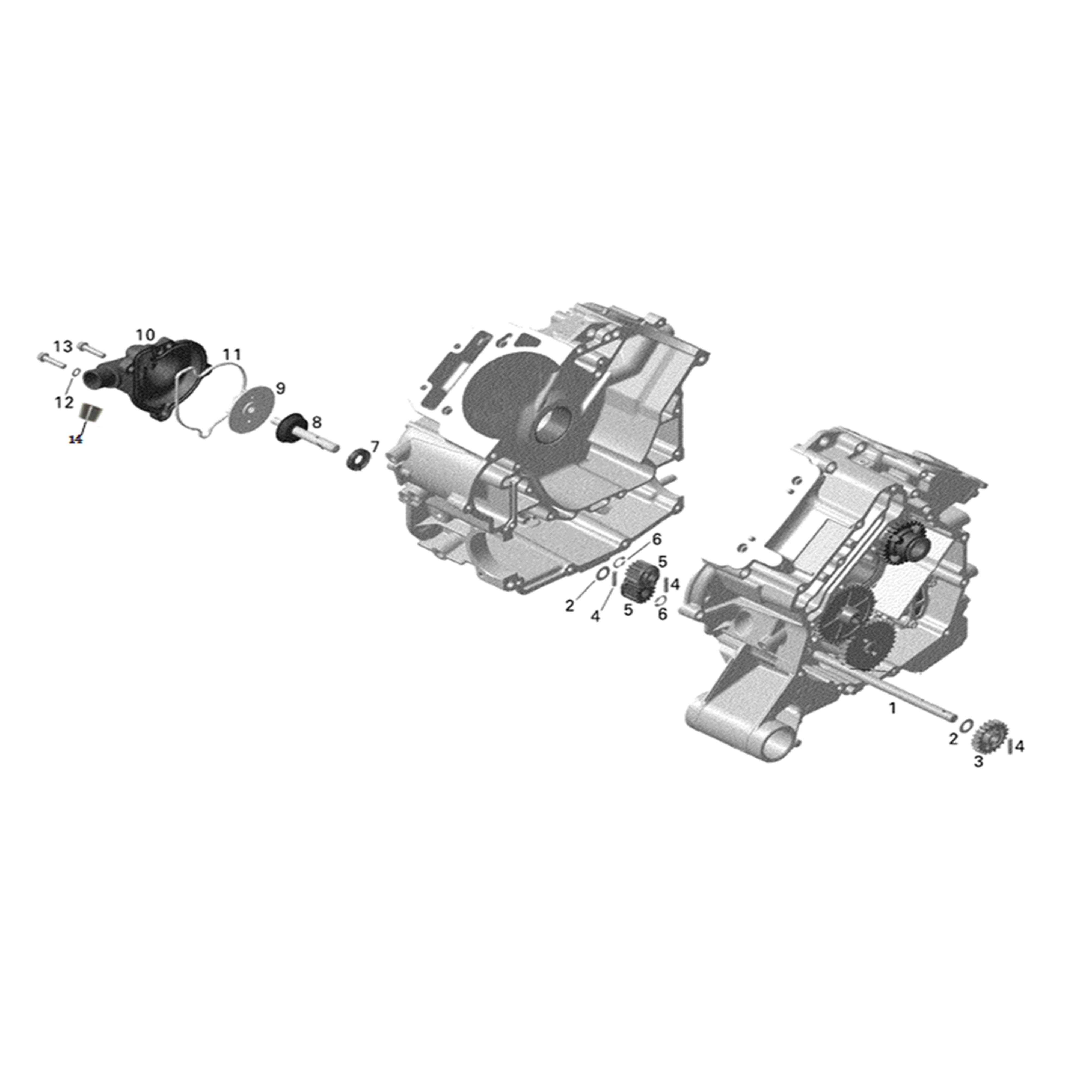 X2-800 LT ENGINE COOLING