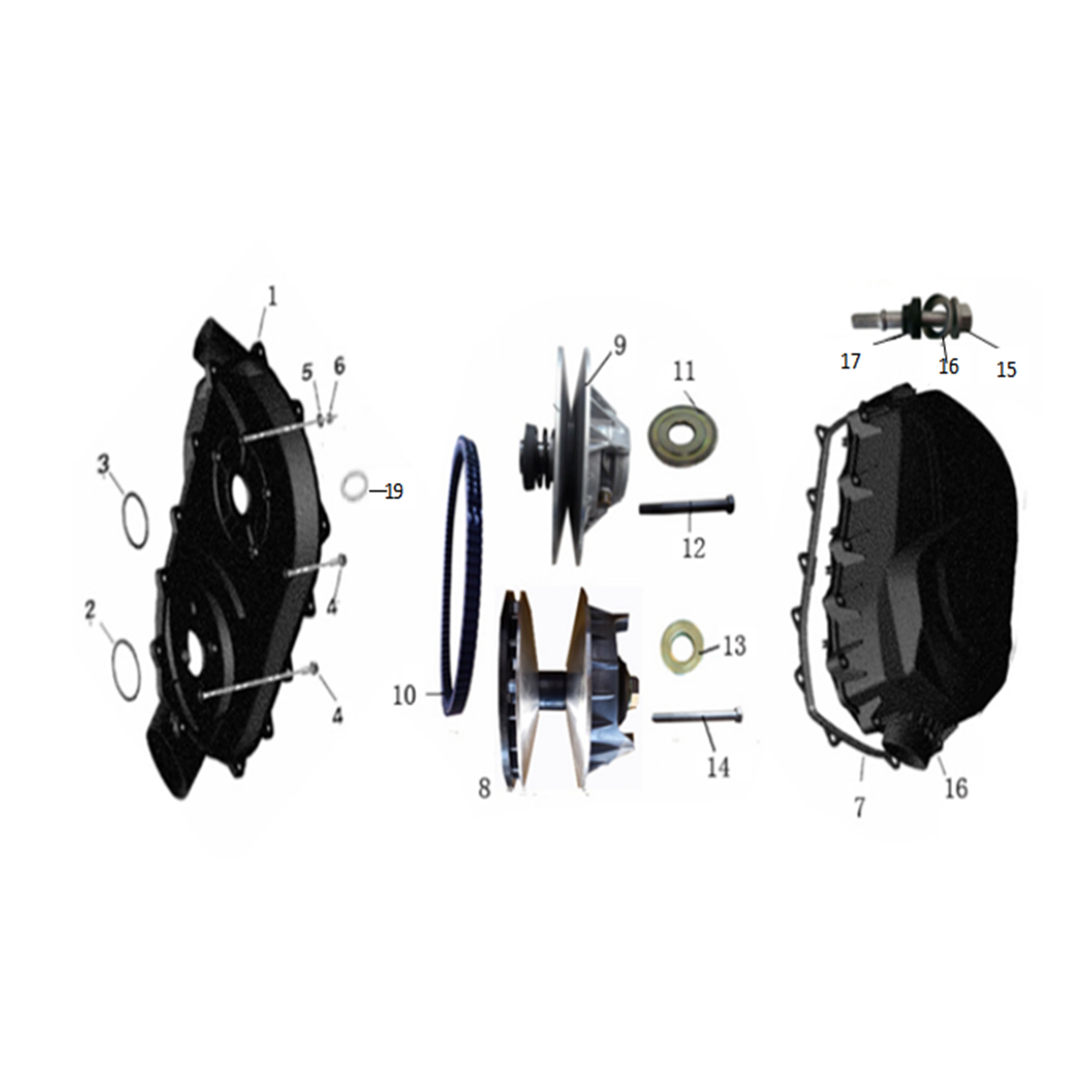 X4-1000 LT CVT TRANSMISSION