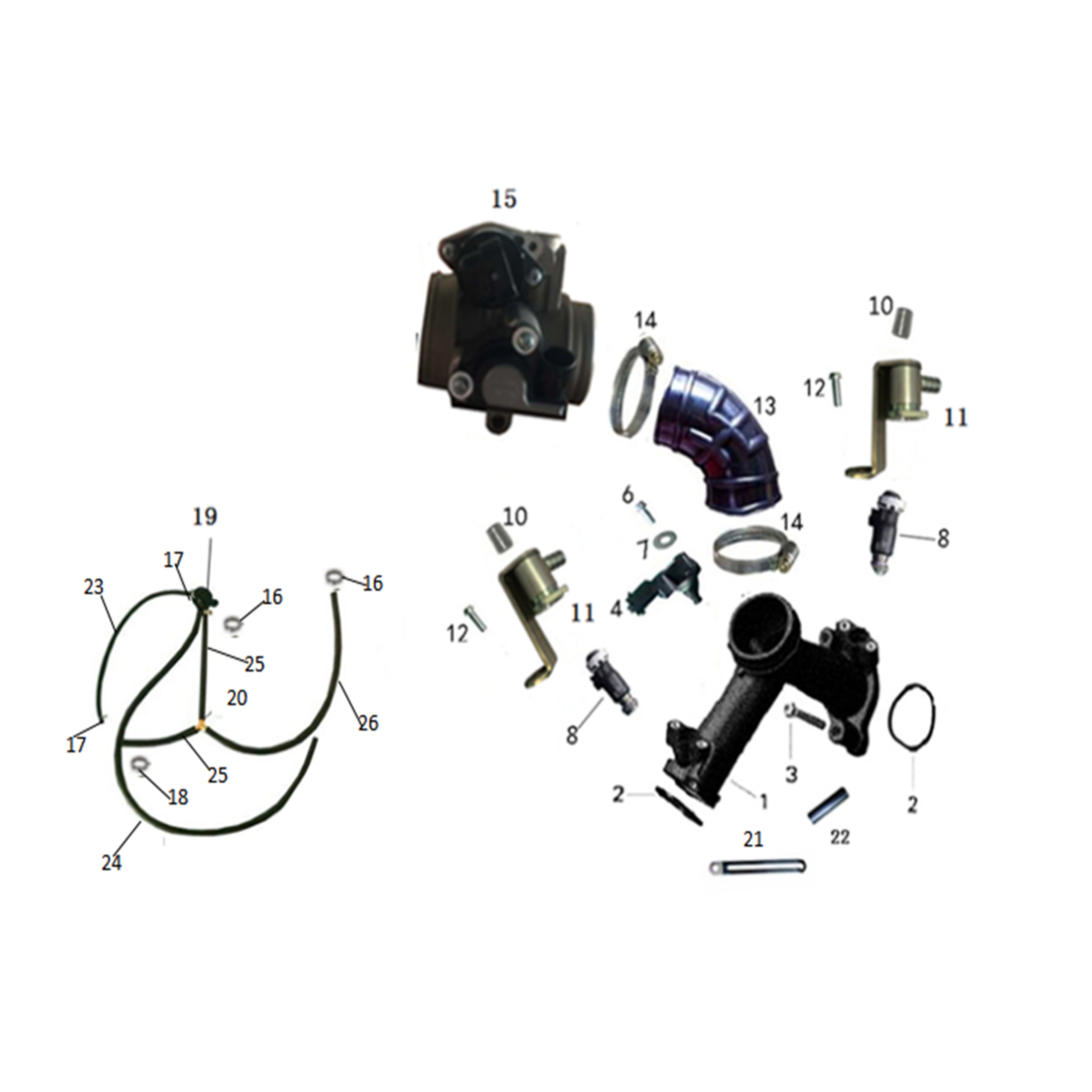 X4-1000 LT INTAKE SYSTEM