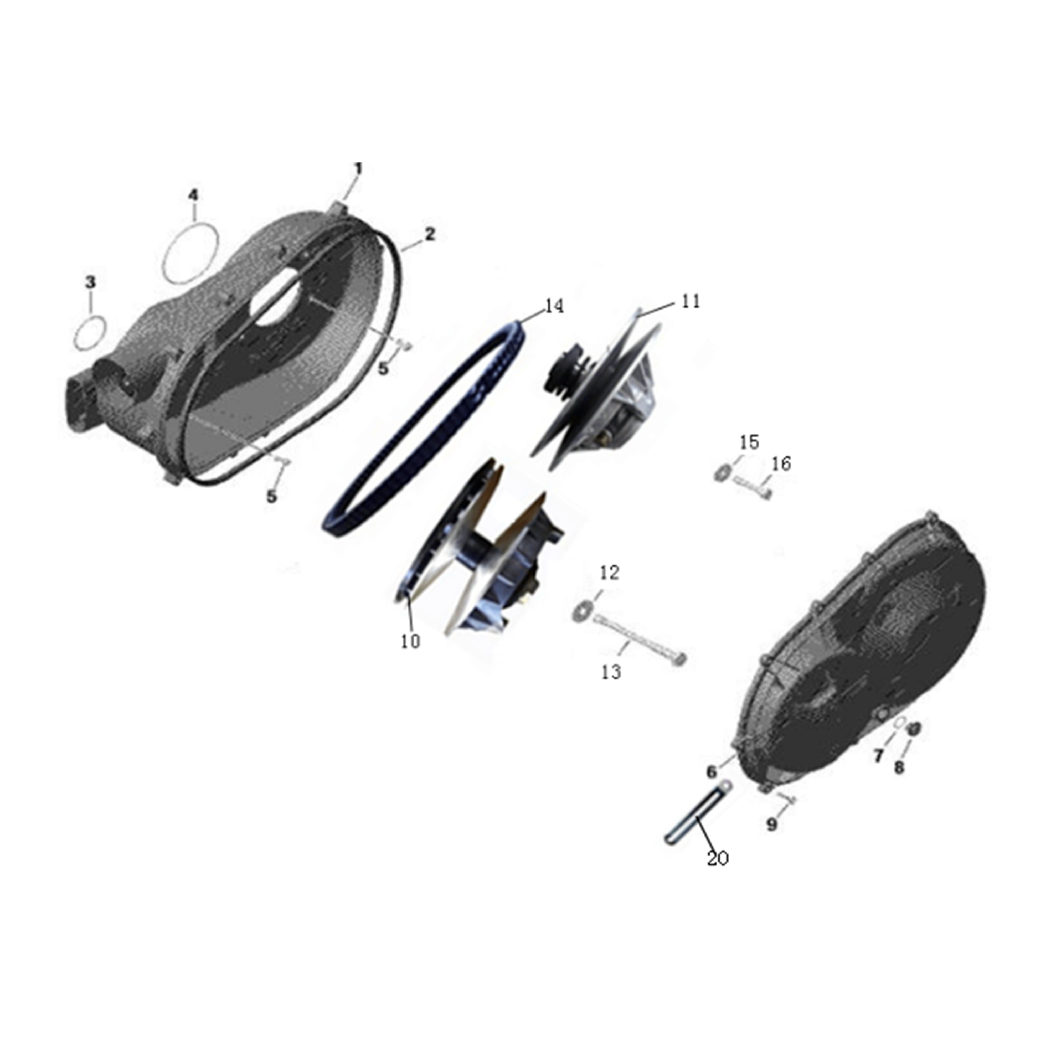 XF-3 CVT TRANSMISSION