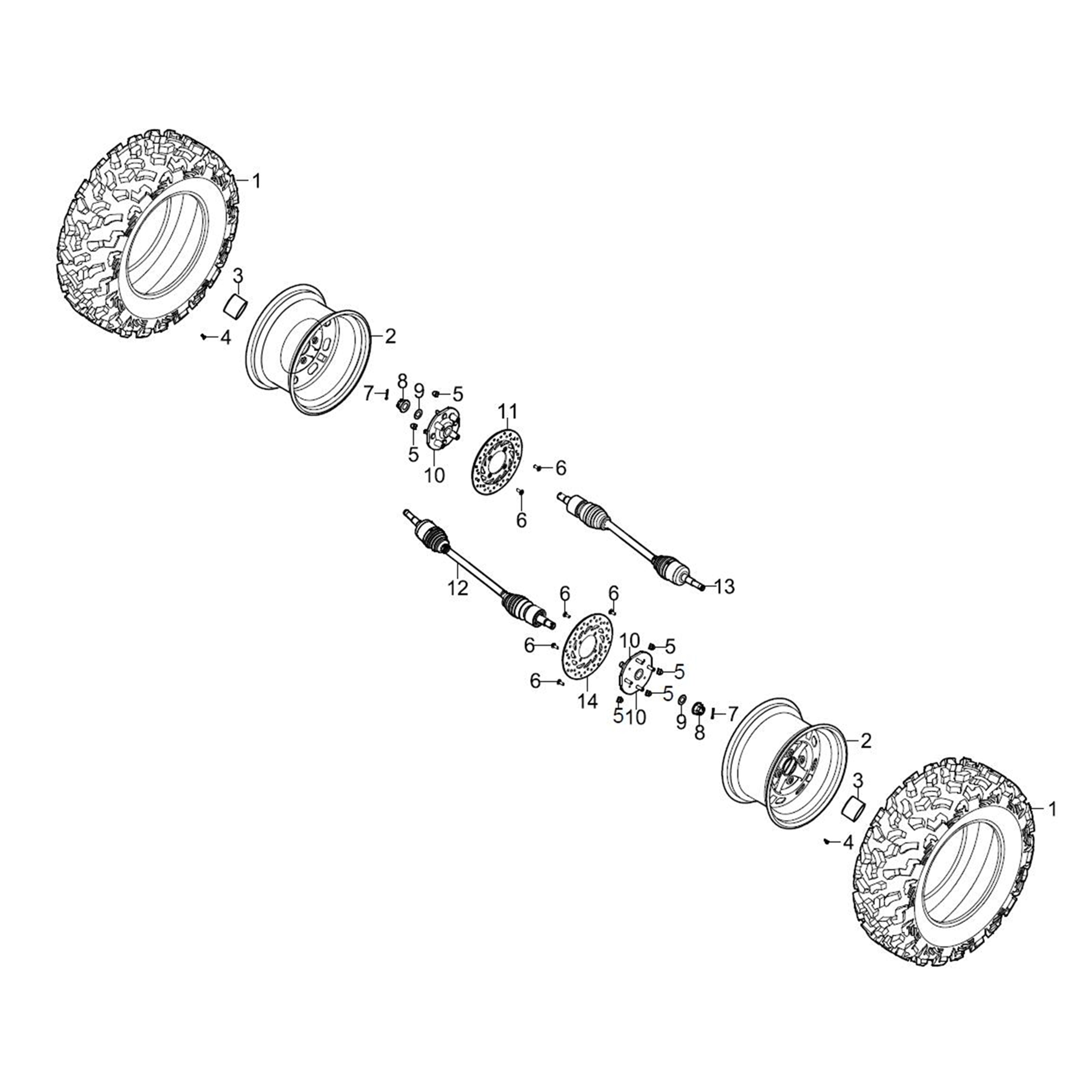 XF-3 REAR DRIVE SYSTEM