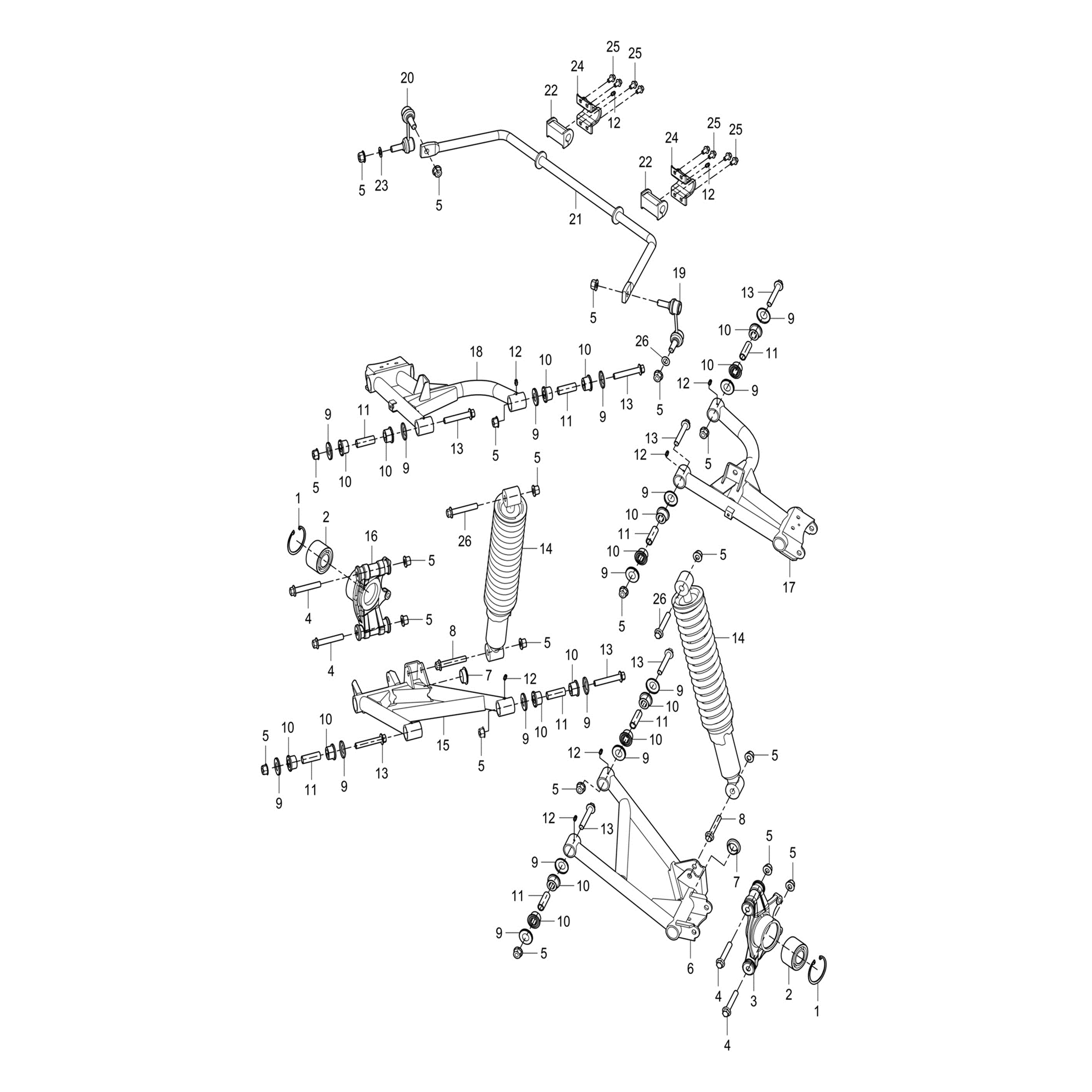 XF-3 REAR SUSPENSIO SYSTEM