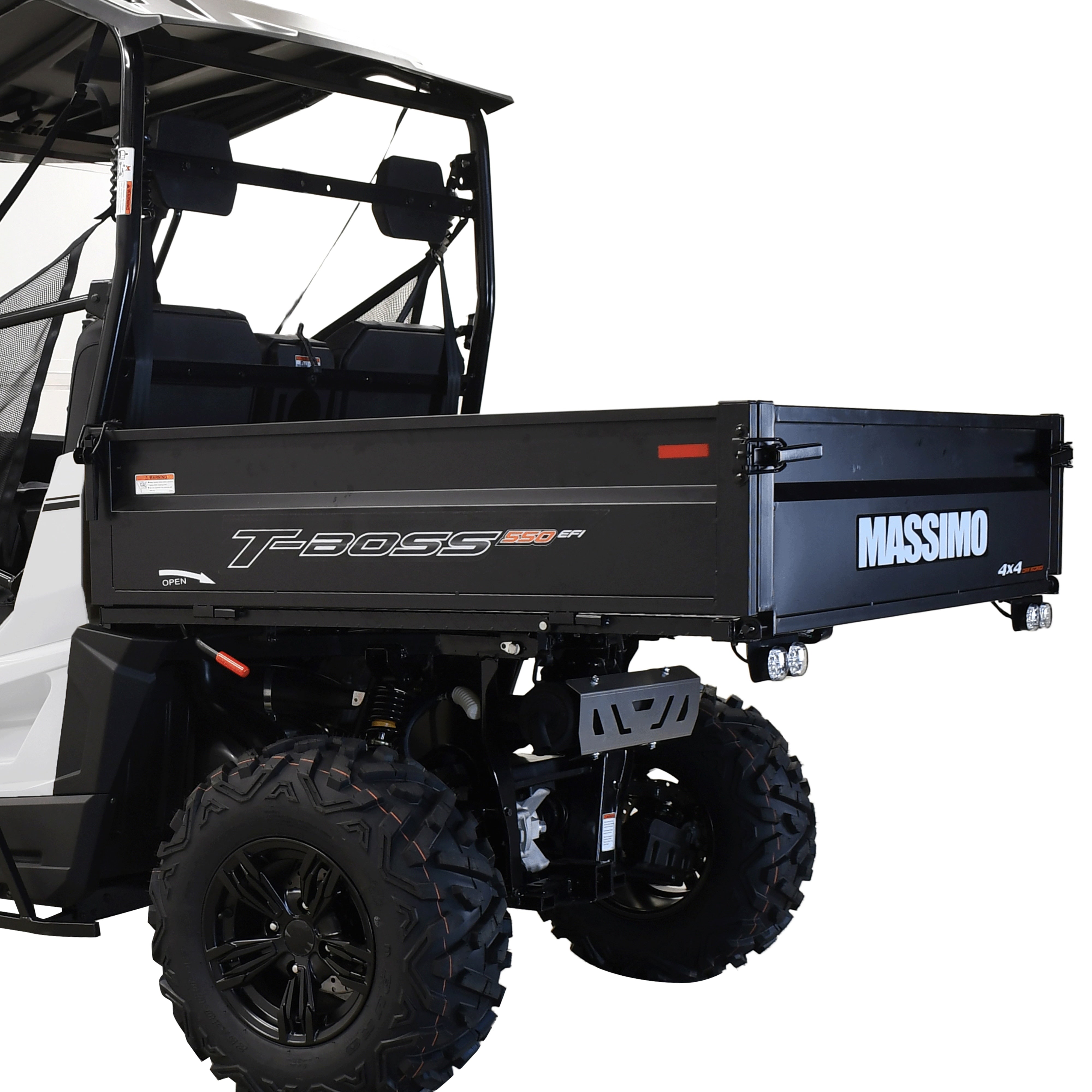Massimo T-Boss 550F Metal Cargo Bed