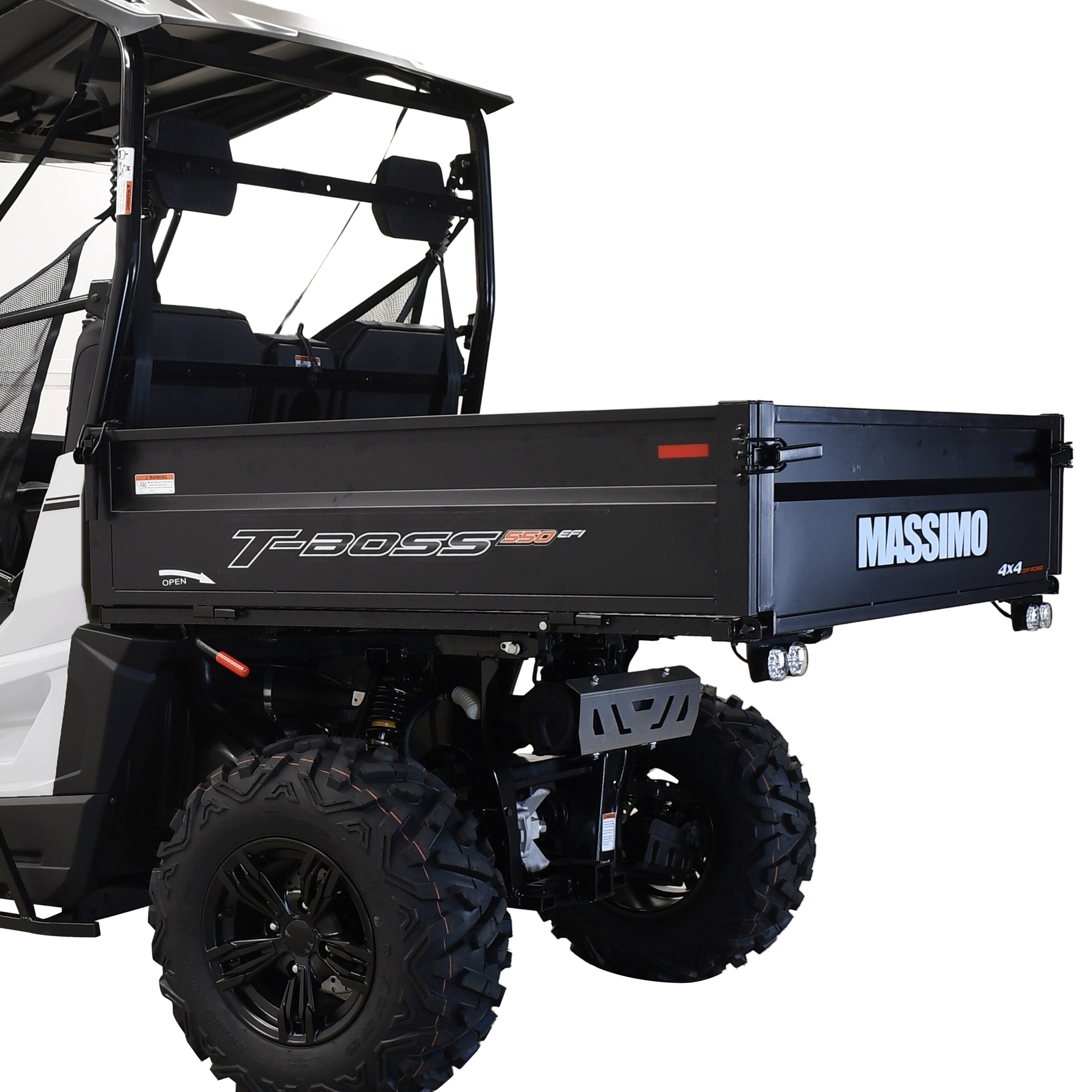 Massimo T-Boss 550F Metal Cargo Bed