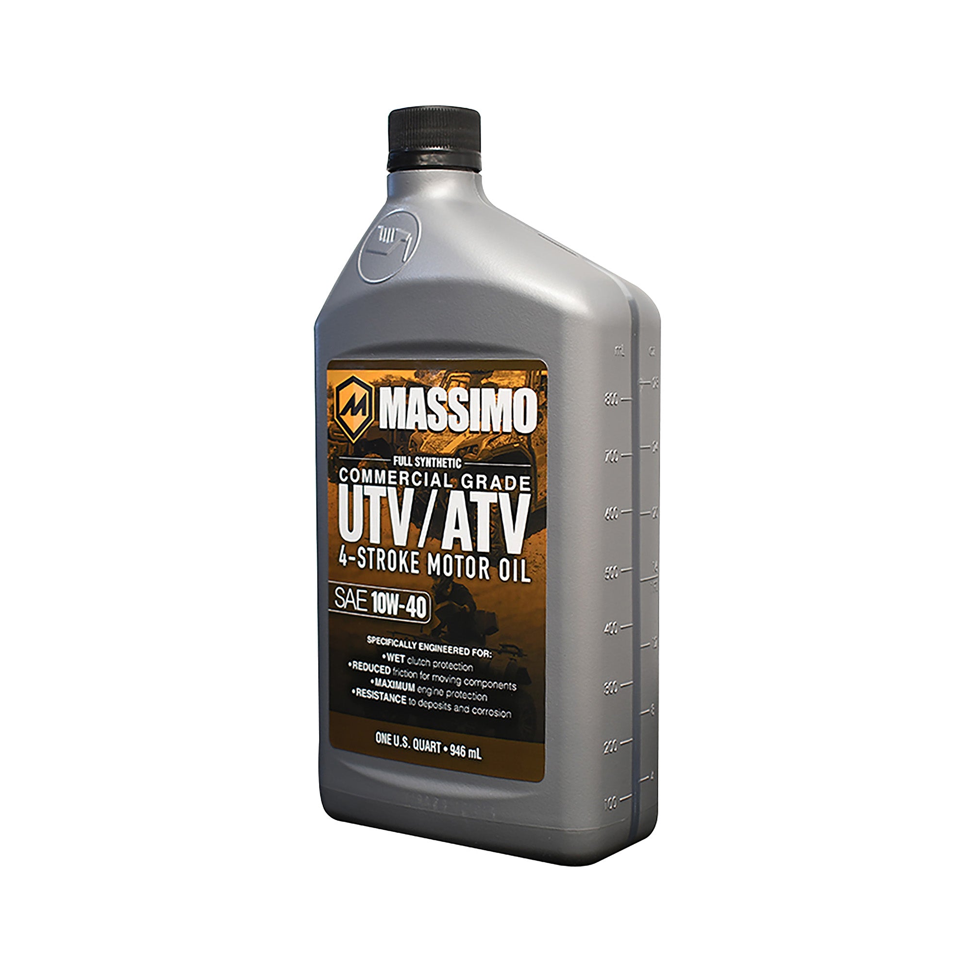 10W-40 Full Synthetic 4-Stroke Motor Oil - Quart