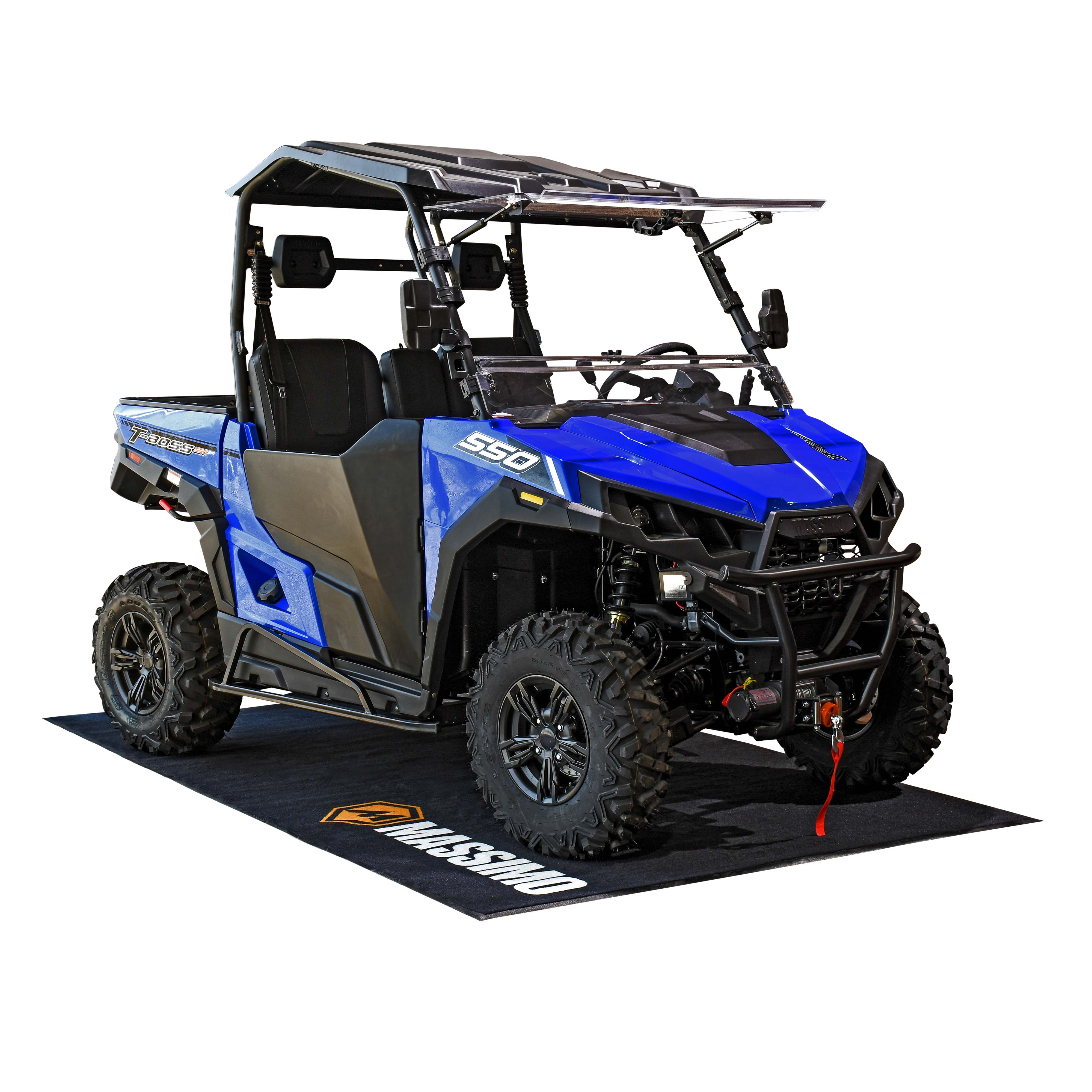 DUAL LAYER CARPETED HEAVY DUTY GARAGE FLOOR MAT 6 X 10