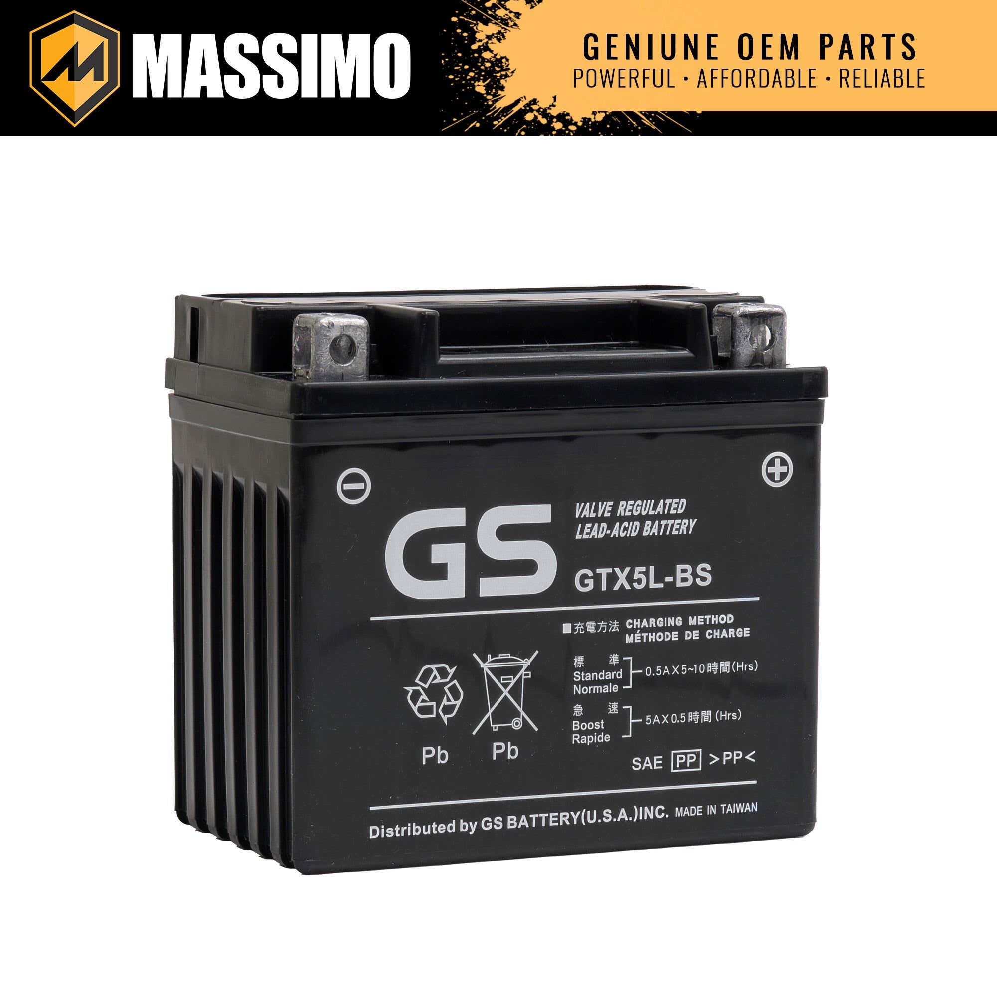 BATTERY FOR THE MINI 125 AND MINI TRACTOR GO KARTS